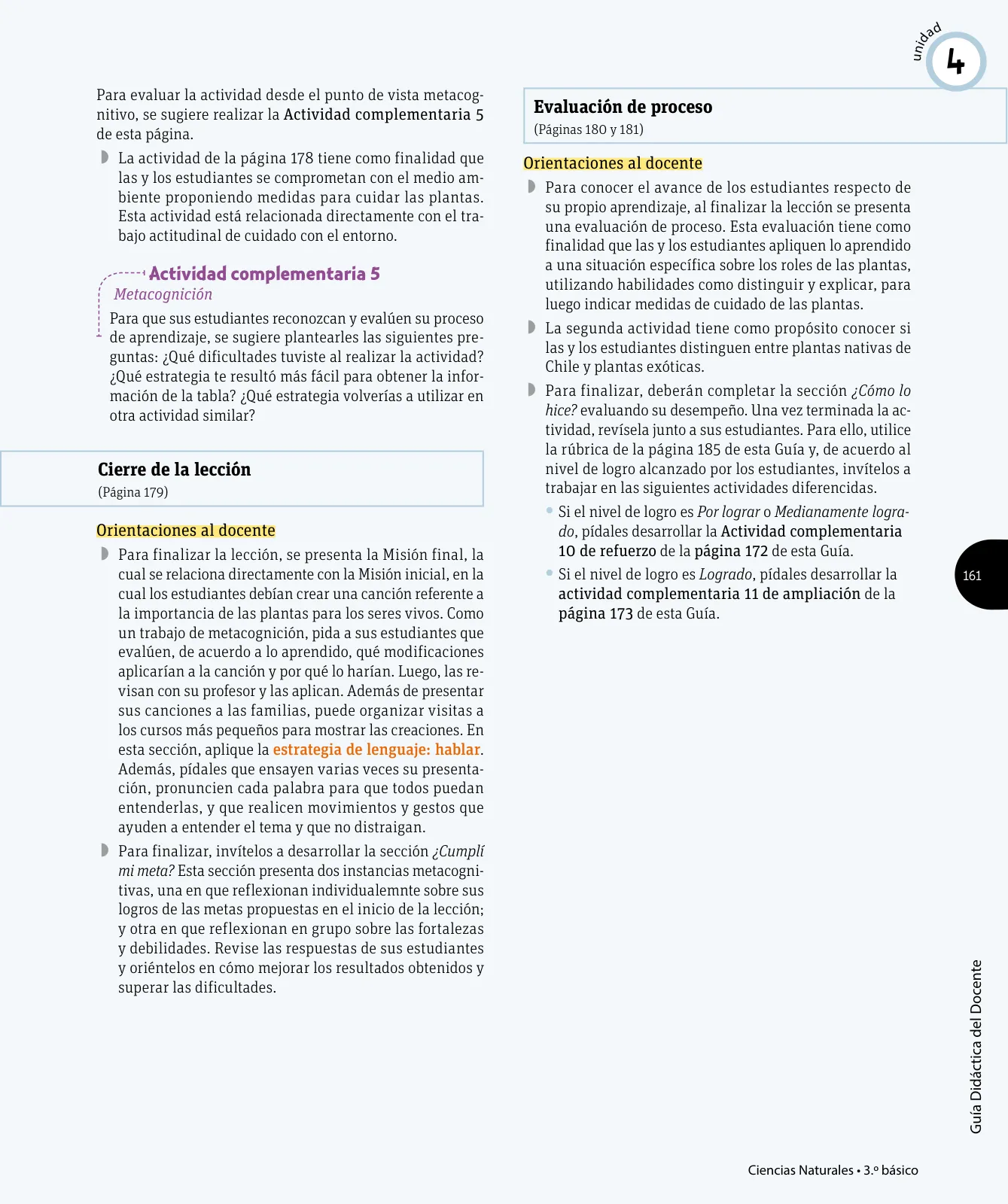 Página 104 de Ciencias Naturales – Tercero Básico | Texto del Estudiante MINEDUC – Descargar PDF · 2024