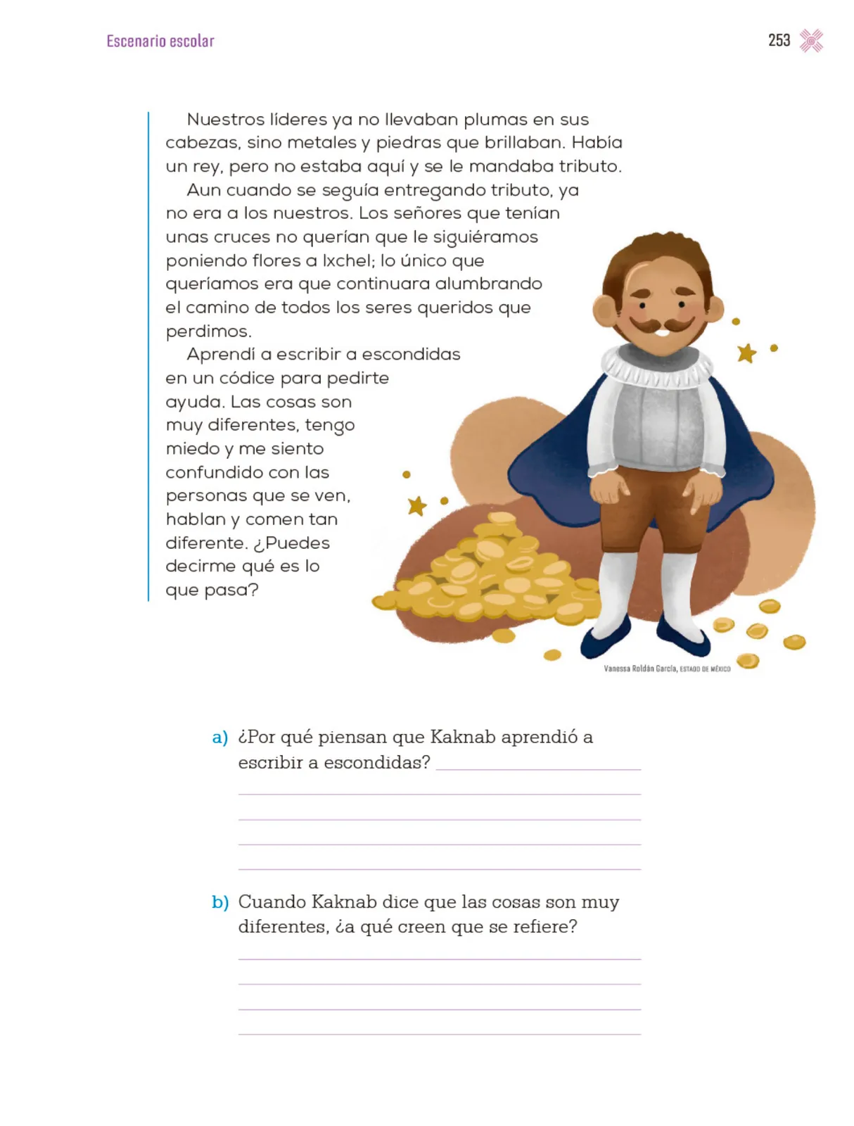 Miniatura página 256 de Proyectos Escolares.   Libro de Educación Primaria Grado 4°  Ciclo Escolar 2025 - 2026
