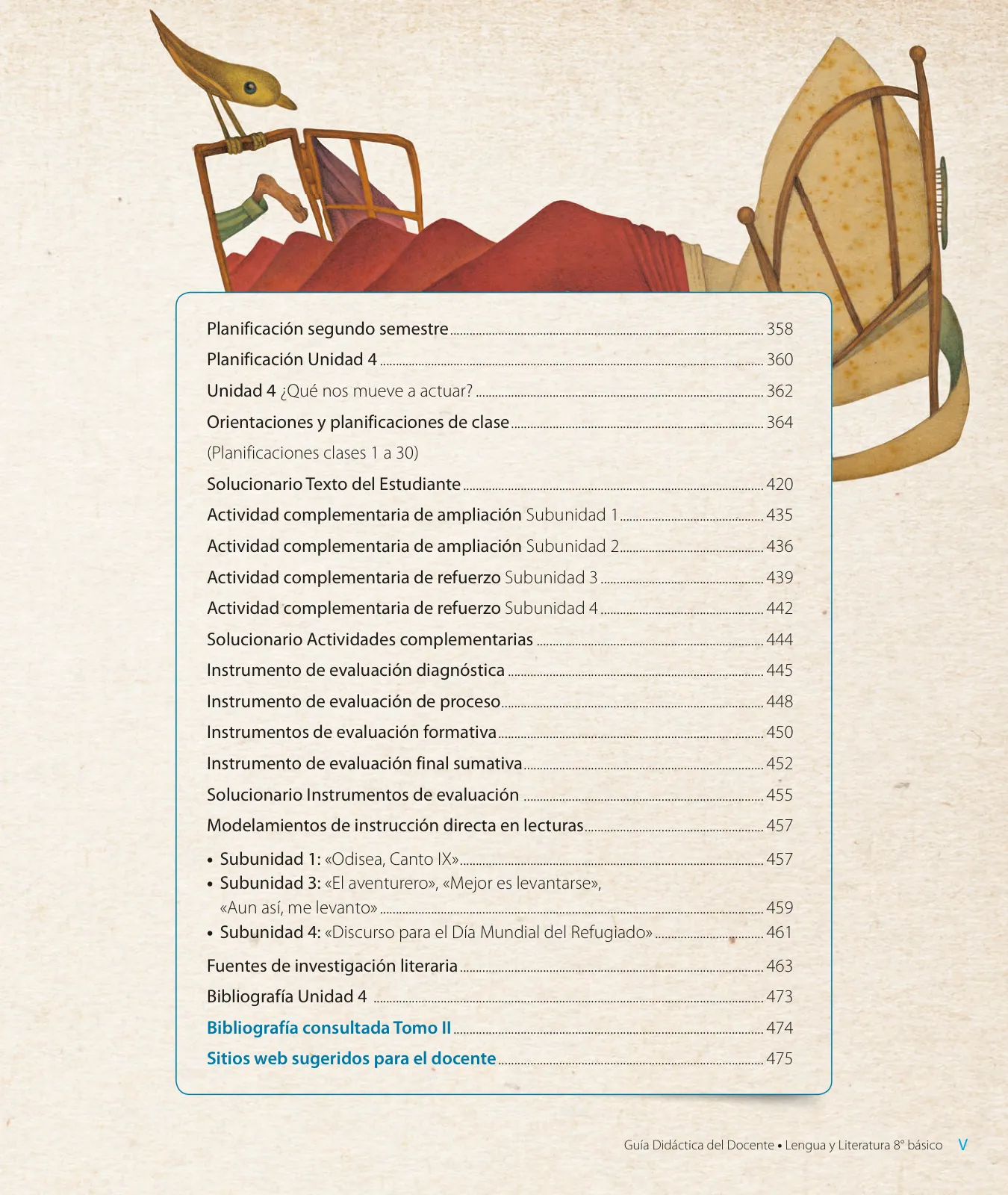 Página 7 de Lengua y Literatura – Octavo Básico | Texto del Estudiante MINEDUC – Descargar PDF · 2024