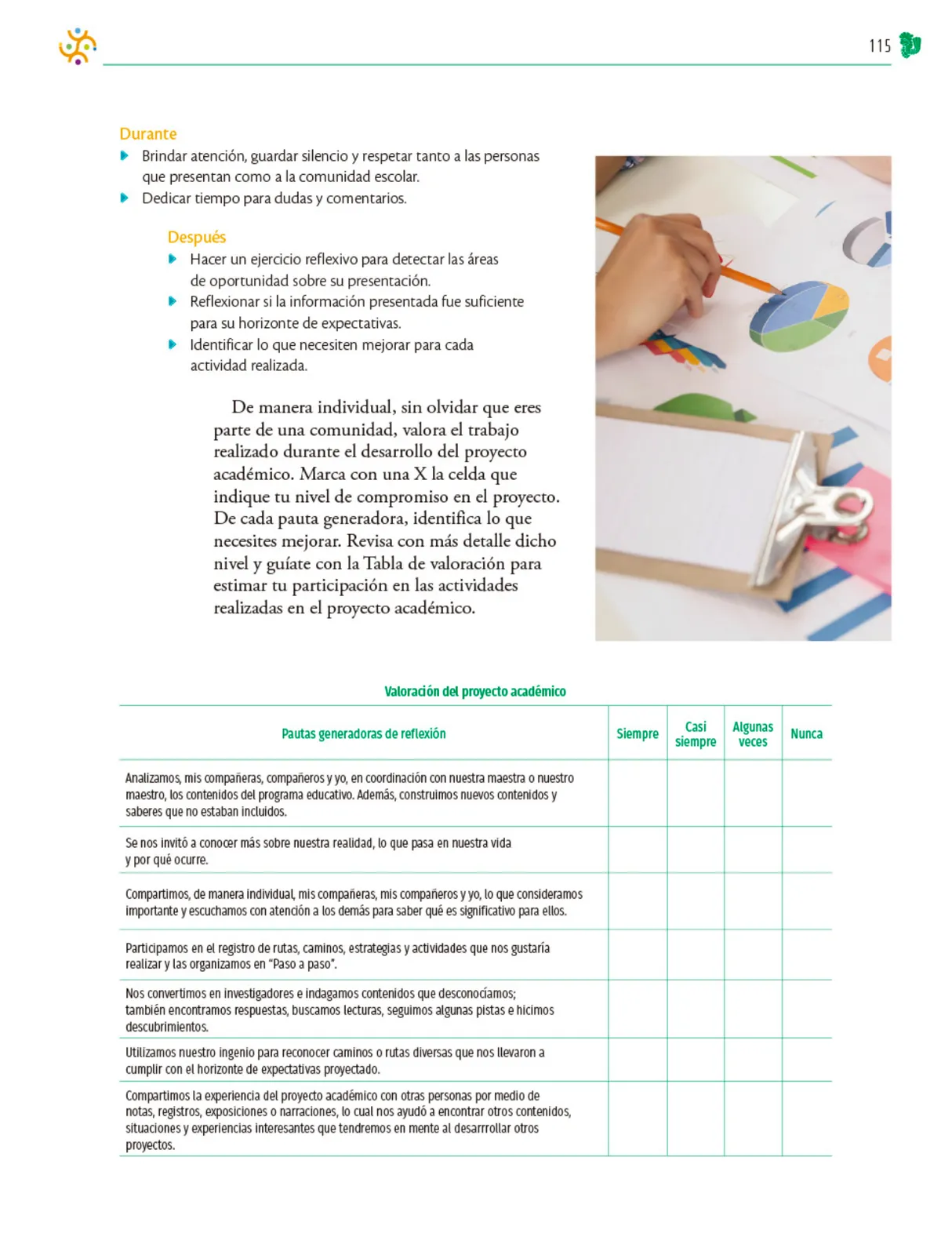 Miniatura página 116 de Colección Sk´asolil. Nuestro libro de Proyectos. Tomo I.    Libro de Educación Telesecundaria Grado 2°  Ciclo Escolar 2025 - 2026