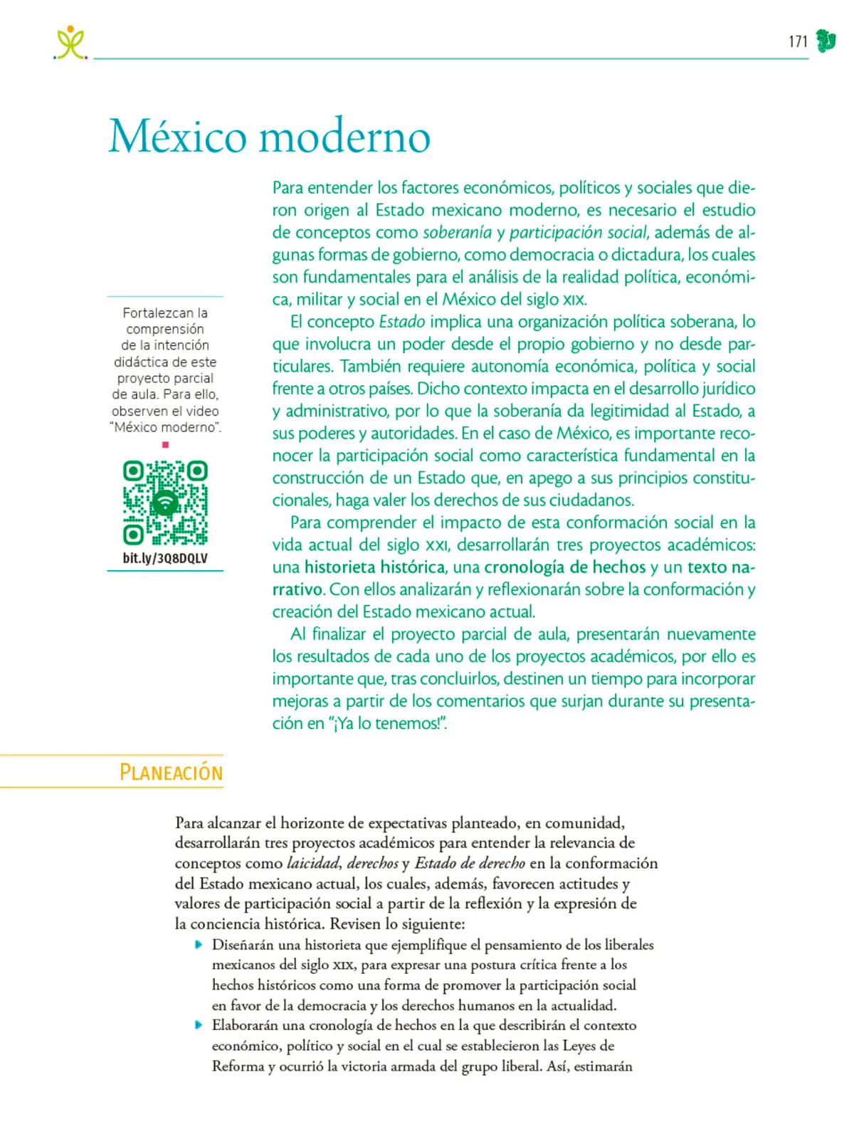 Página 172 de Colección Sk´asolil. Nuestro libro de Proyectos. Tomo II. Libro de Educación Telesecundaria Grado 2° Ciclo Escolar 2025 - 2026