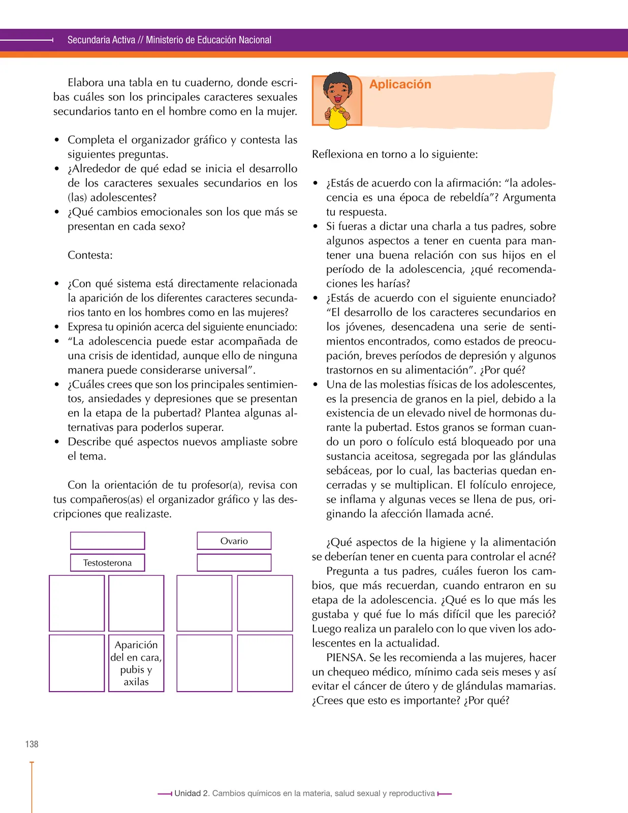 Miniatura página 138 de Ciencias Naturales 8° · Secundaria Activa
