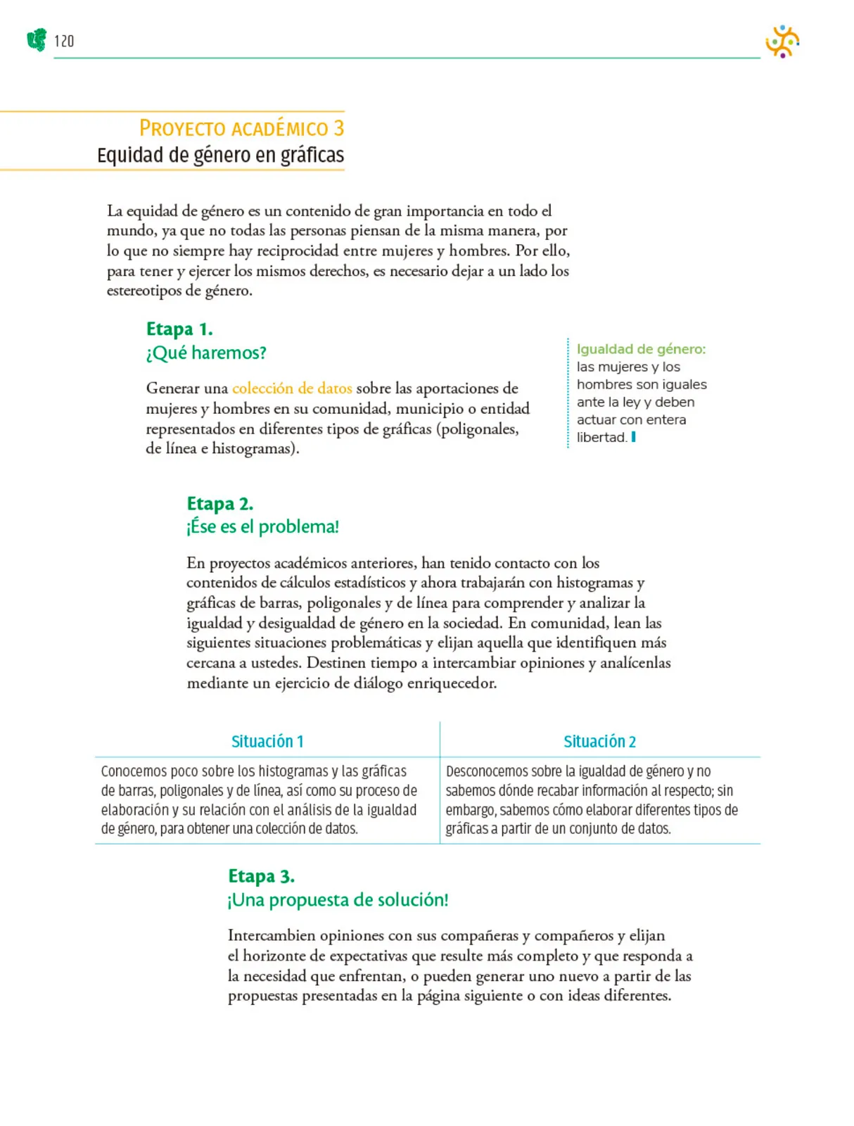 Miniatura página 121 de Colección Sk´asolil. Nuestro libro de Proyectos. Tomo I.    Libro de Educación Telesecundaria Grado 2°  Ciclo Escolar 2025 - 2026
