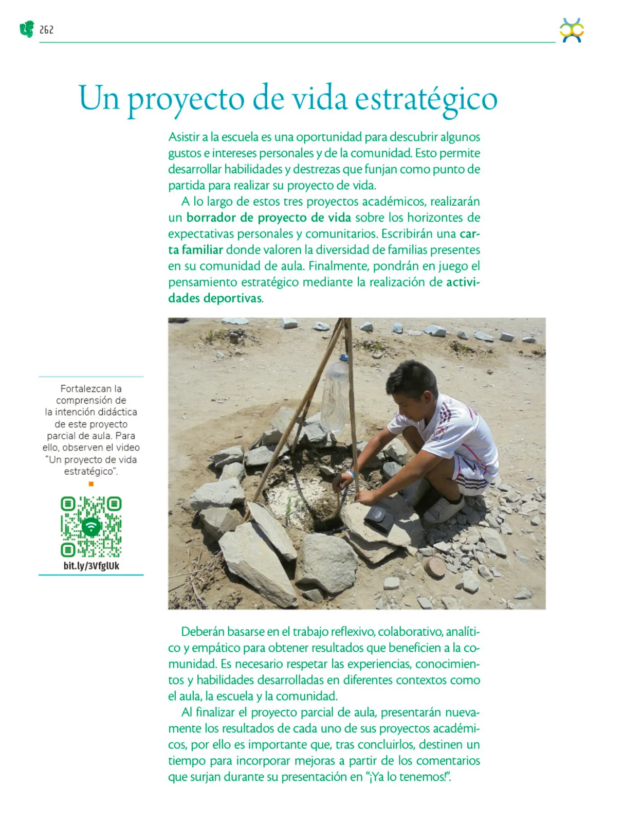 Página 263 de Colección Ximhai. Nuestro libro de Proyectos. Tomo I. Libro de Educación Telesecundaria Grado 1° Ciclo Escolar 2025 - 2026