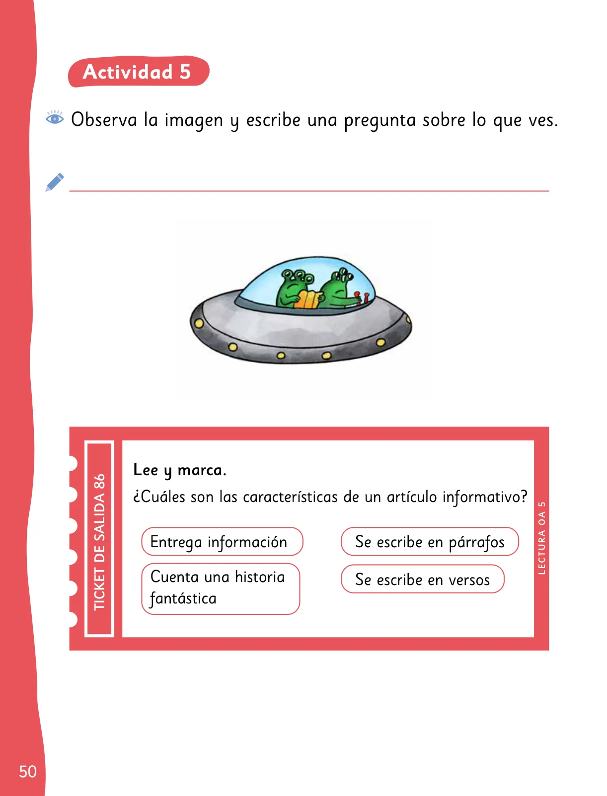 Miniatura página 52 de Lenguaje y Comunicación – Segundo Básico – Texto del Estudiante MINEDUC – Descargar PDF · 2024