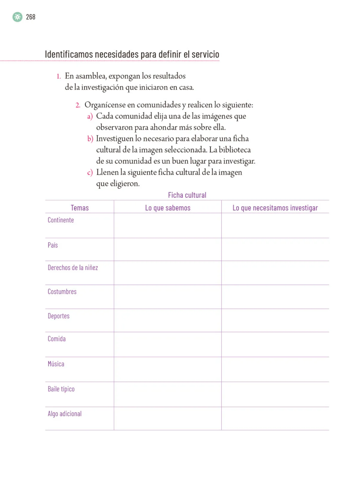 Miniatura página 271 de Proyectos Escolares.   Libro de Educación Primaria Grado 5°  Ciclo Escolar 2025 - 2026