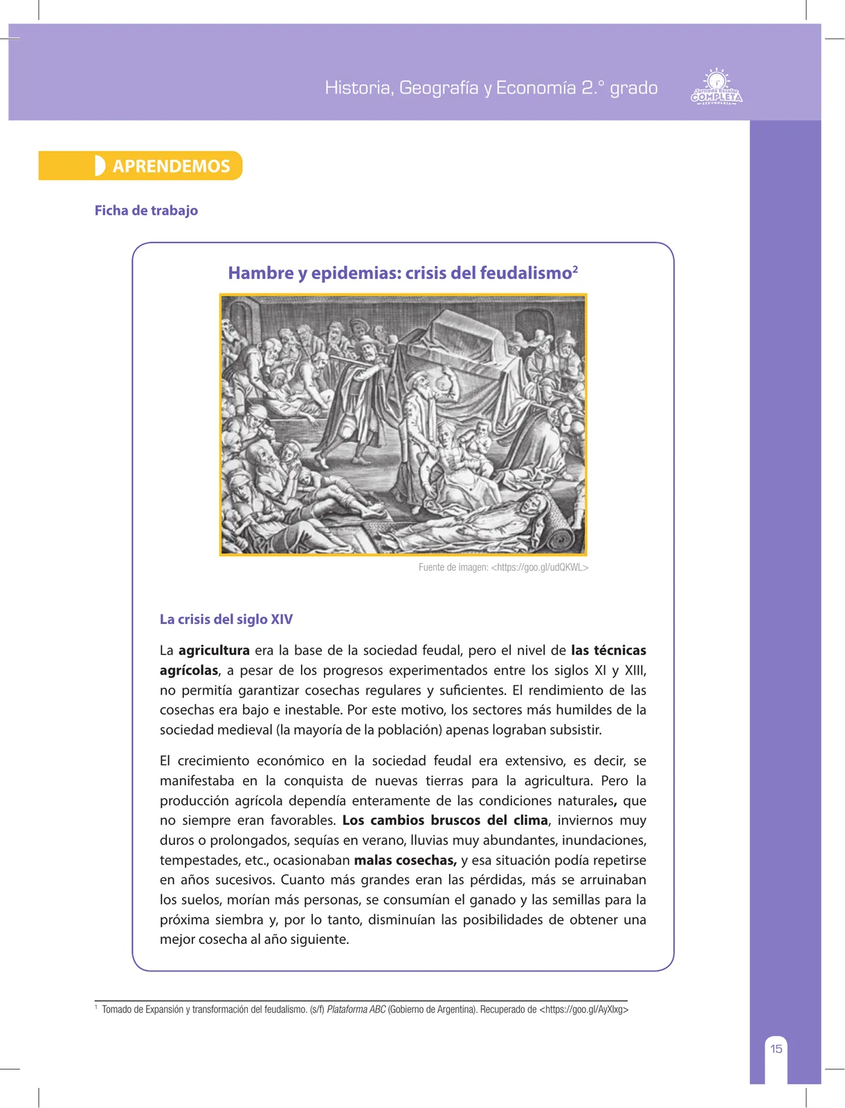 Página 15 de Historia, Geografía y Economía 2 : cuaderno de reforzamiento pedagógico - JEC · 2016