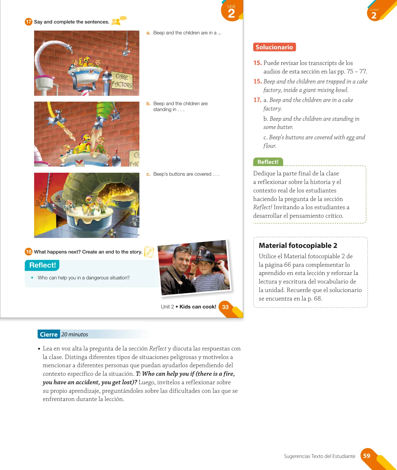 Miniatura página 61 de Inglés – Quinto Básico | Texto del Estudiante MINEDUC – Descargar PDF · 2024