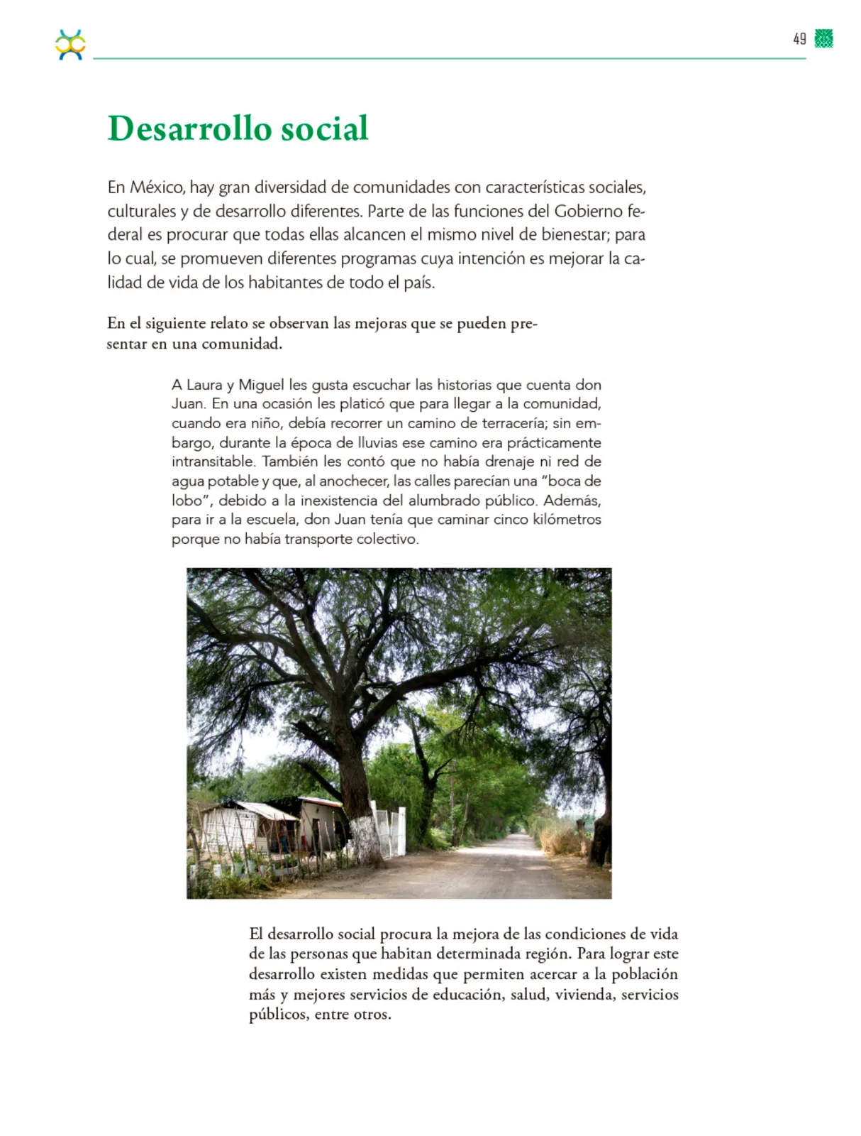 Miniatura página 50 de Colección Sk´asolil. De lo humano y lo comunitario.   Libro de Educación Telesecundaria Grado 2°  Ciclo Escolar 2025 - 2026