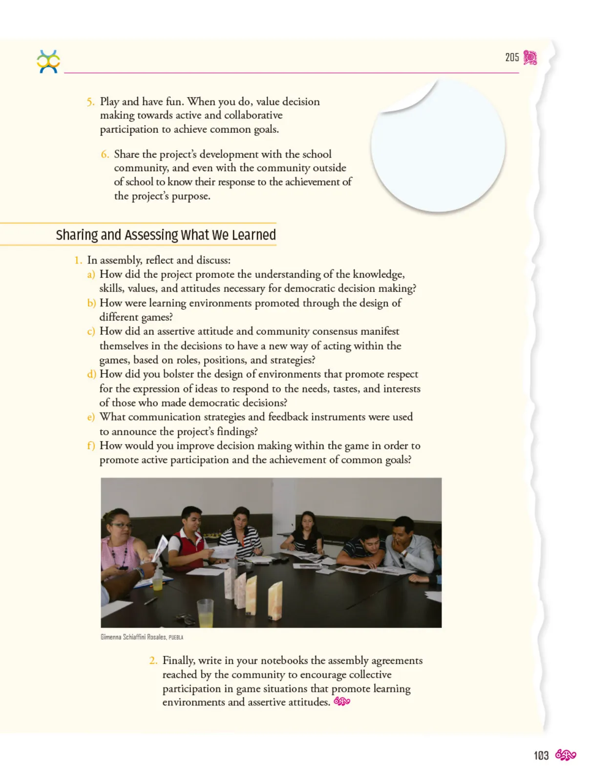Miniatura página 104 de Uérakua anapu uantakua. Projects and Readings.  Libro de Educación Secundaria Grado 2°  Ciclo Escolar 2025 - 2026