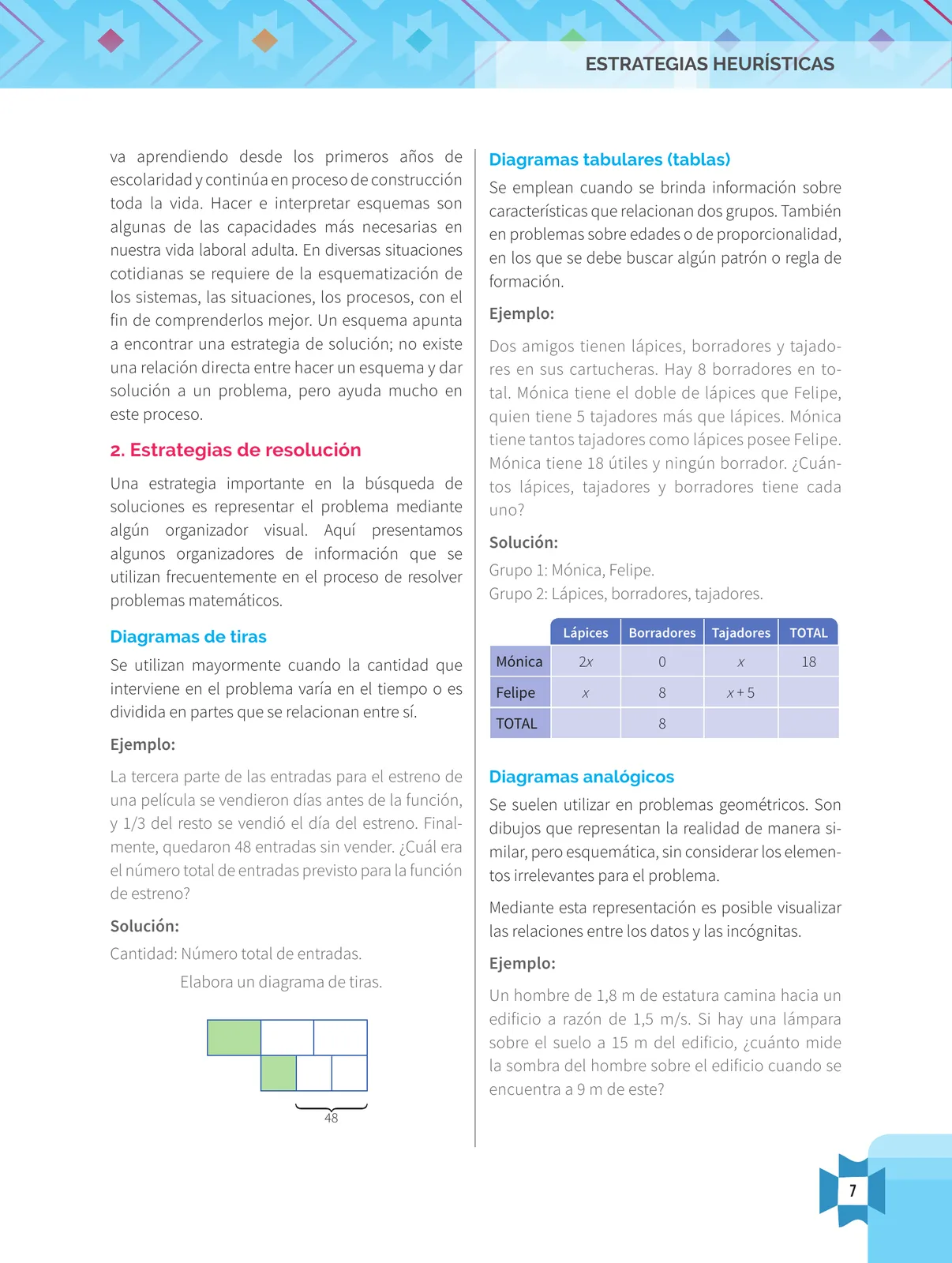 Miniatura página 9 de Resolvamos problemas 1 : manual para el docente 2018 · 2018