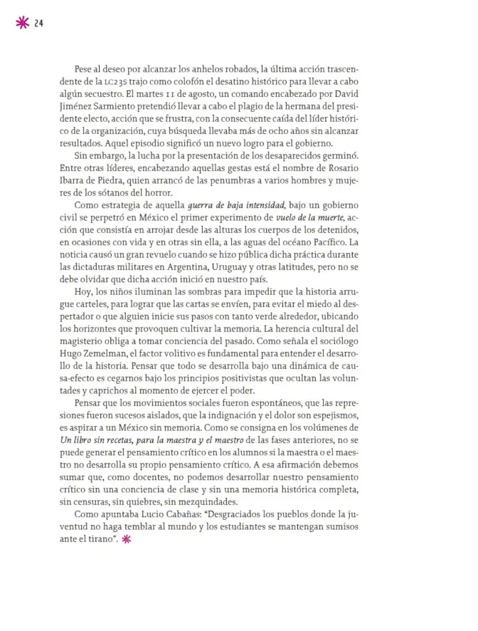 Página 25 de Un libro sin recetas para la maestra y el maestro. Fase 6. Libro de Educación Telesecundaria Grado 1°, 2°, 3° Ciclo Escolar 2025 - 2026