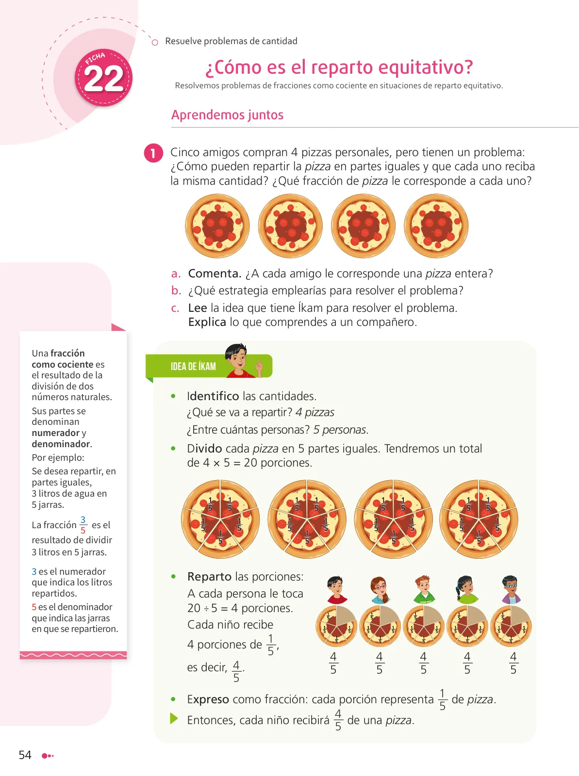 Miniatura página 56 de Texto de Matemática 6. Sexto grado de Primaria · 2024