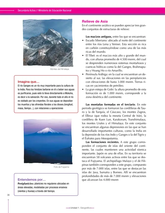 Página 36 de Ciencias Sociales 8° · Secundaria Activa