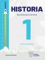 Portada de Historia 1° · Bgu 1 Historia 2024 · 2024