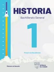 Portada de Historia · 1ro BGU · 2024