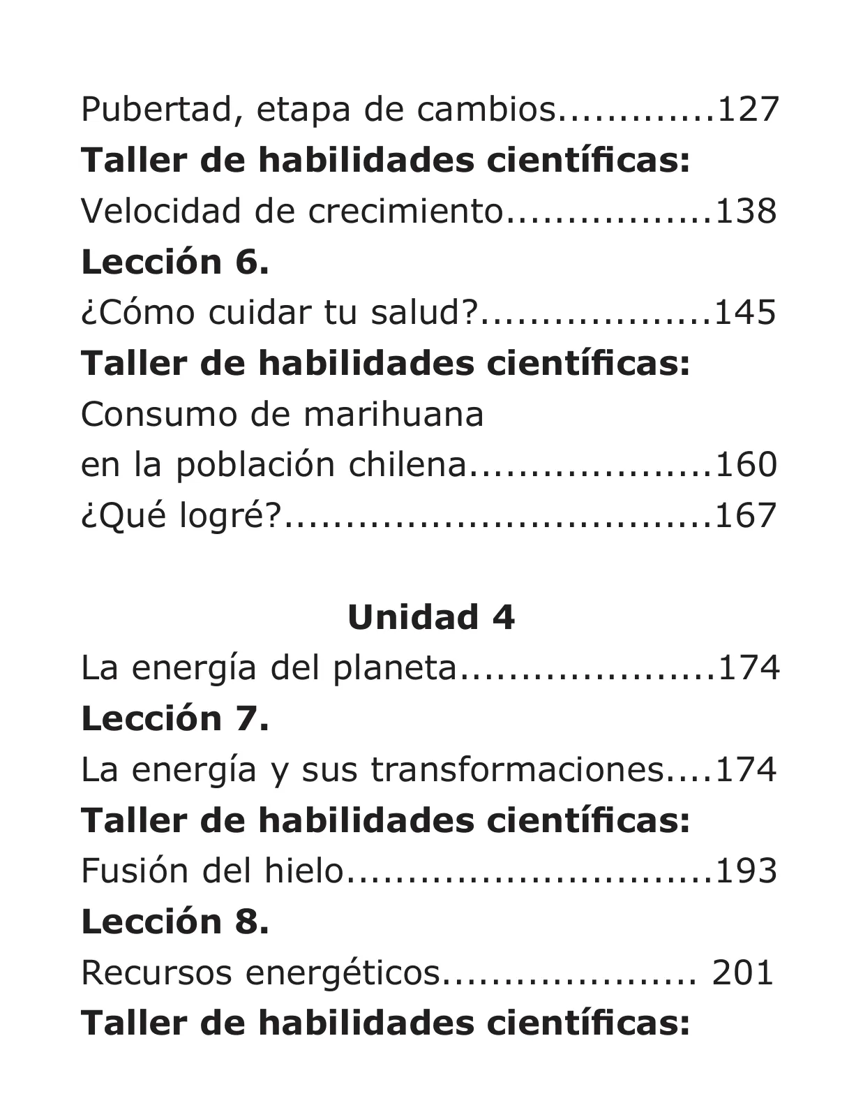 Página 8 de Libro de Ciencias Naturales – Quinto Básico | Texto del Estudiante MINEDUC – Descargar PDF · 2024