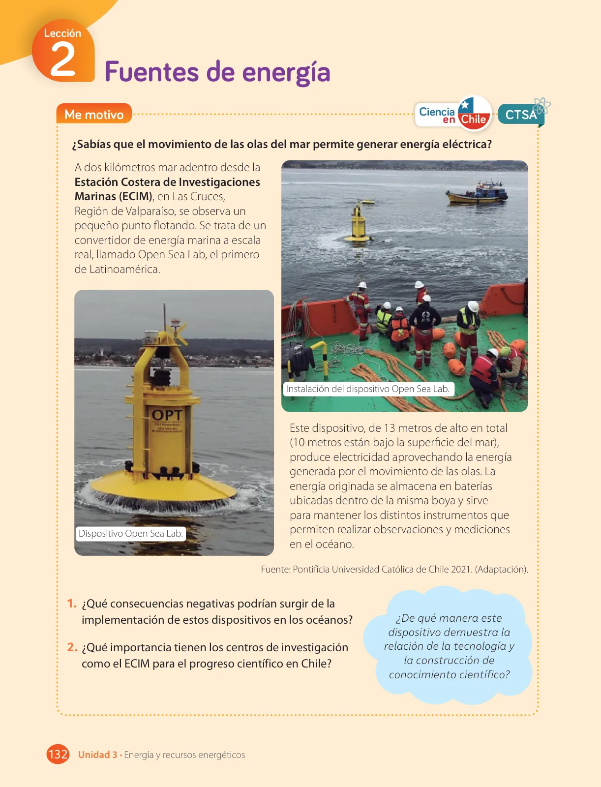 Página 134 de Libro de Ciencias Naturales – Quinto Básico | Texto del Estudiante MINEDUC – Descargar PDF · 2024