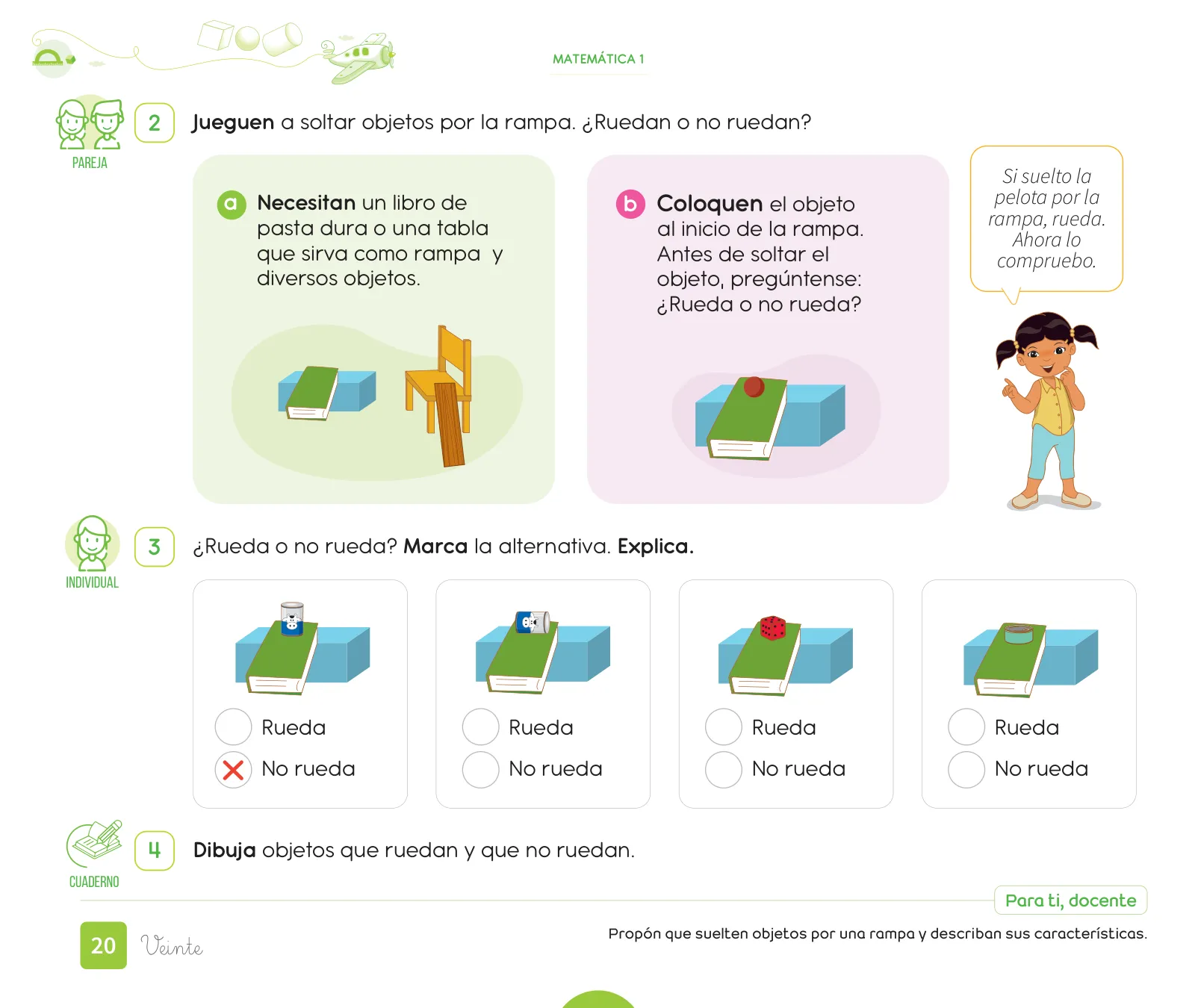 Miniatura página 22 de Cuadernillo de Matemática 1, primer grado de Primaria · 2023