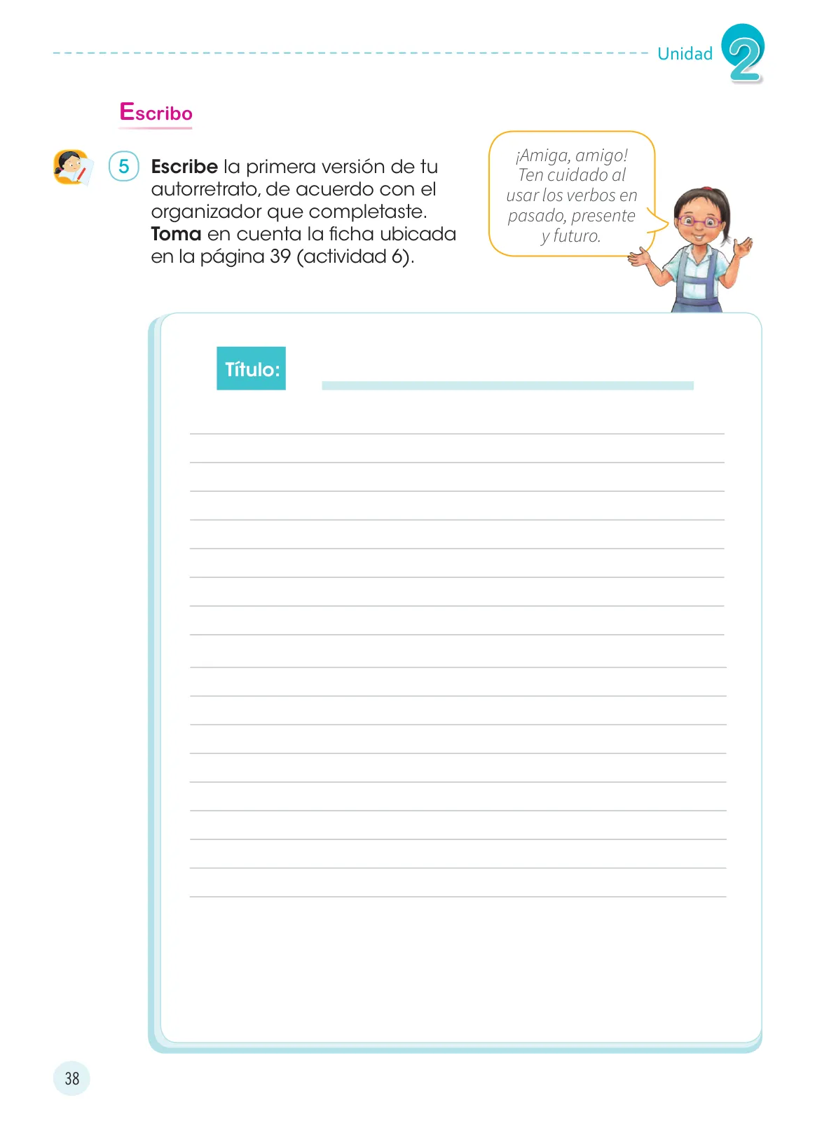 Página 40 de Comunicación 4 : cuaderno de trabajo para cuarto grado de Educación Primaria 2019 · 2019