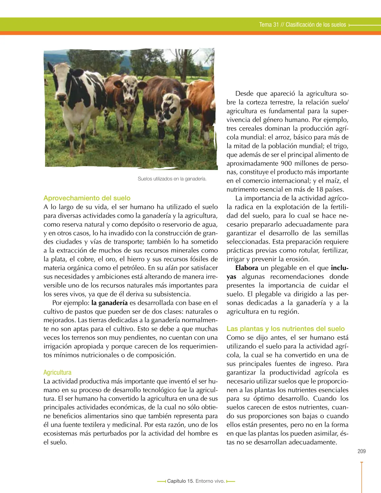 Miniatura página 209 de Ciencias Naturales 7° · Secundaria Activa