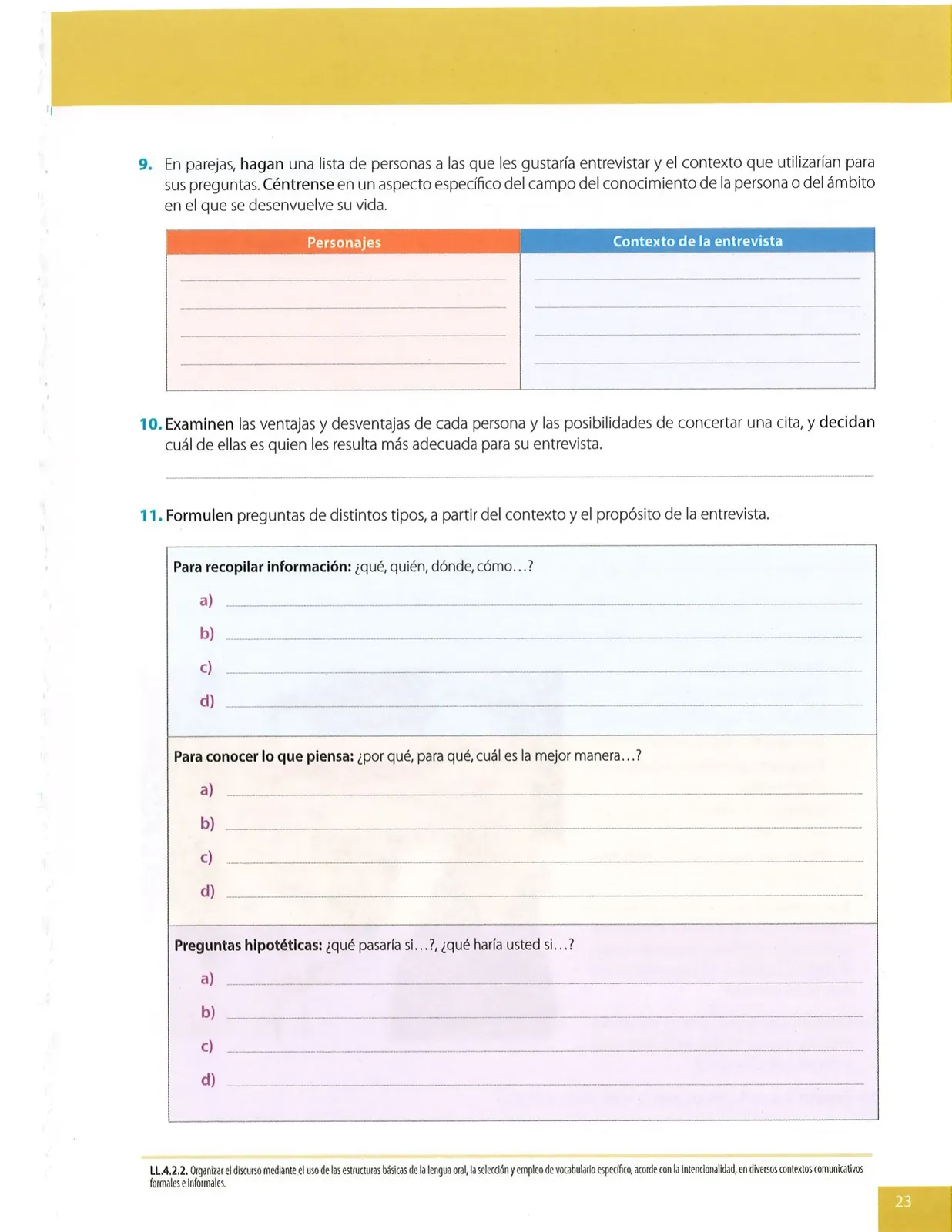 Página 23 de Lengua Y Literatura · 9 EGB · 2025