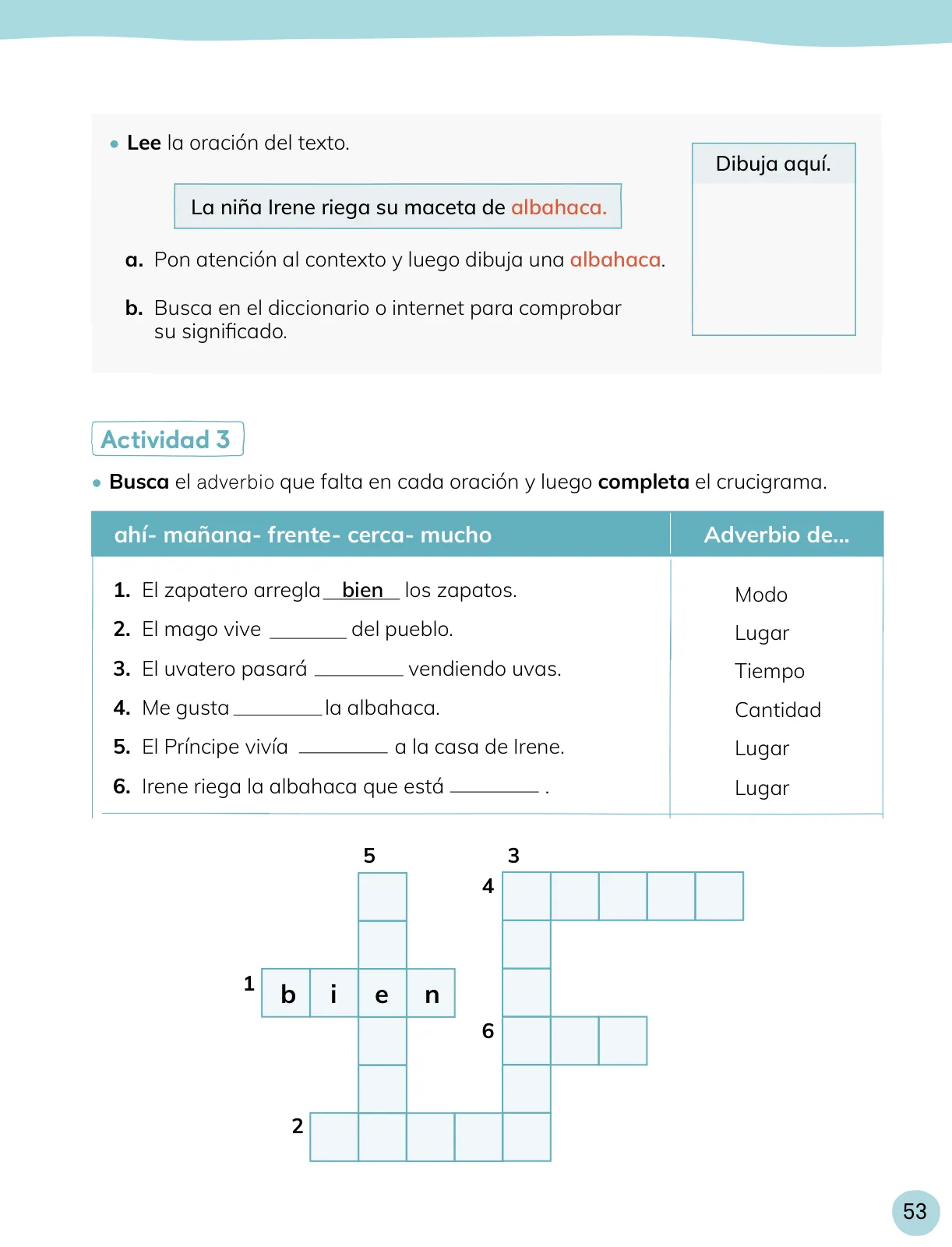Página 54 de Lenguaje y Comunicación – Cuarto Básico | Texto del Estudiante MINEDUC – Descargar PDF · 2024