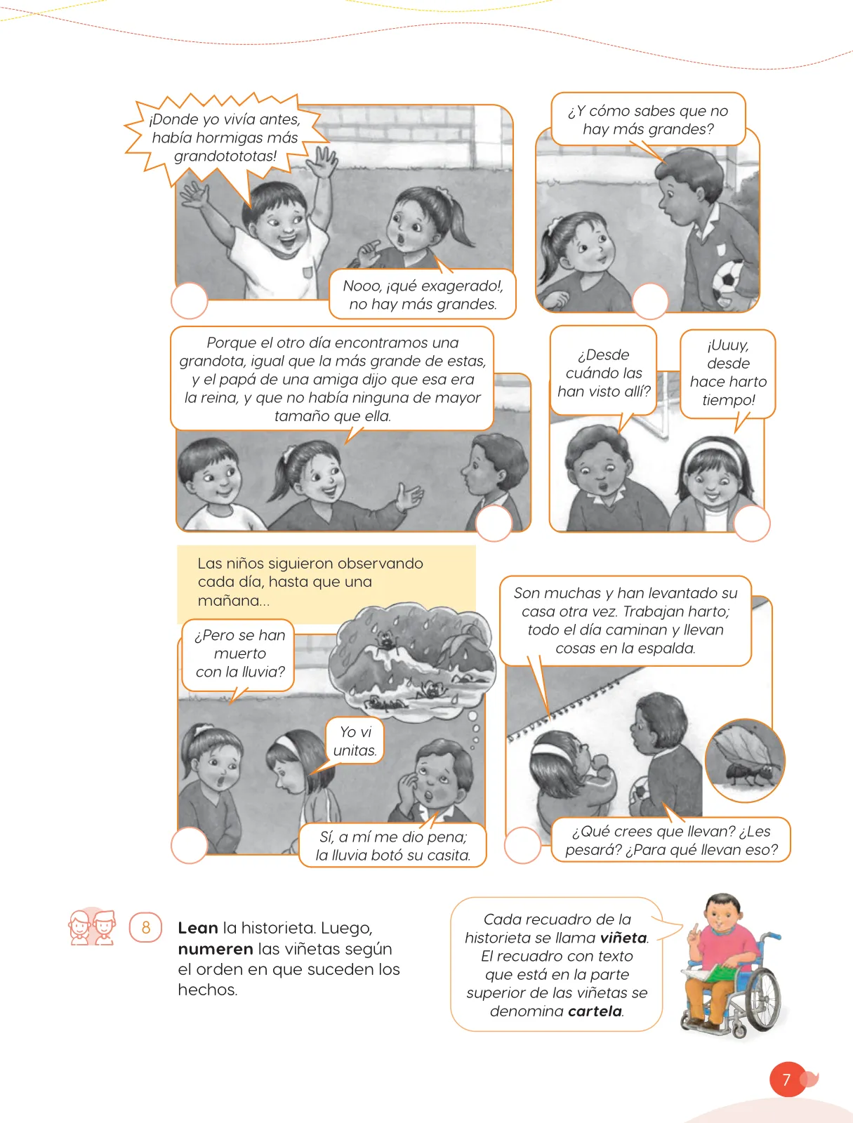Página 9 de Cuadernillo de Comunicación 5, quinto grado de Primaria · 2023