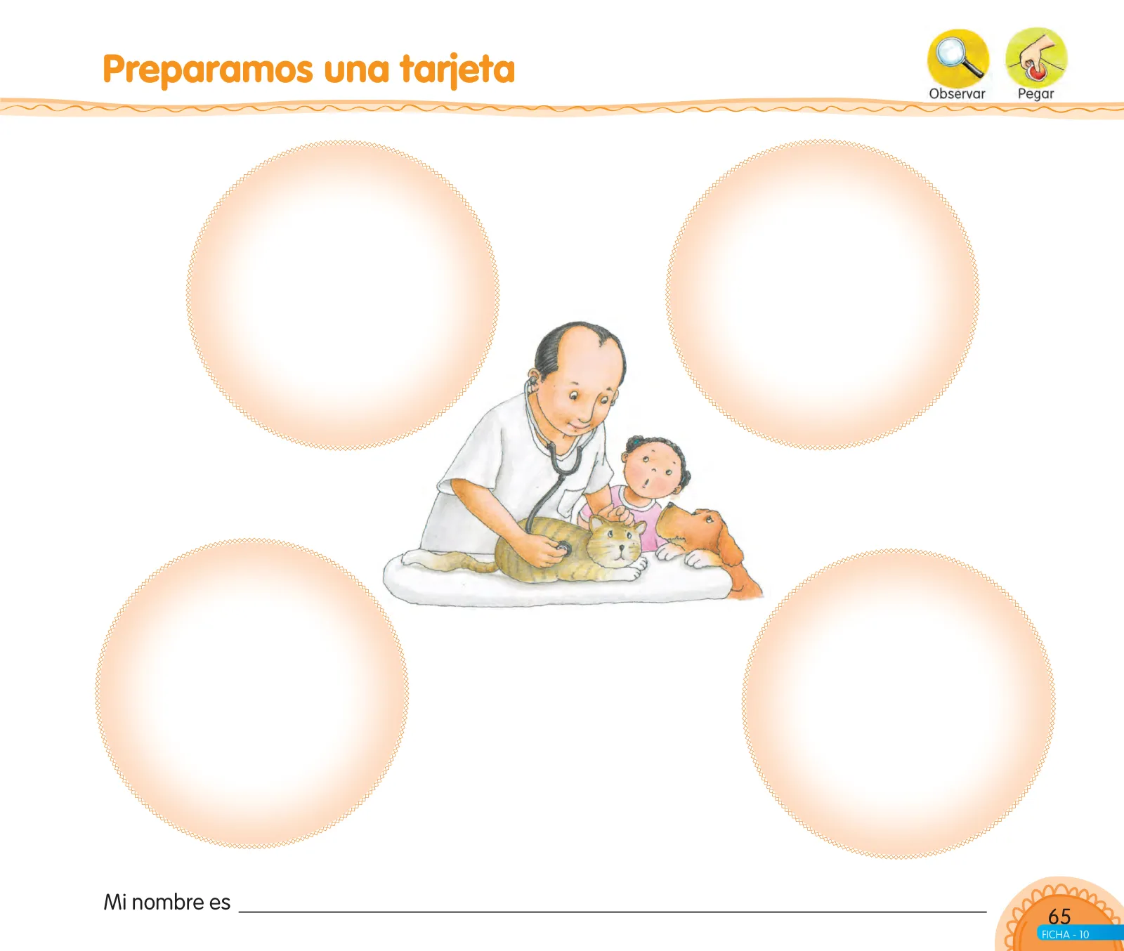 Página 67 de Aprendemos jugando : cuaderno de trabajo, 5 años · 2016