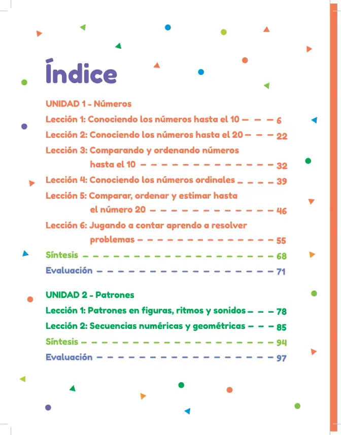 Página 6 de Matemática – Segundo Básico | Texto del Estudiante MINEDUC – Descargar PDF · 2024