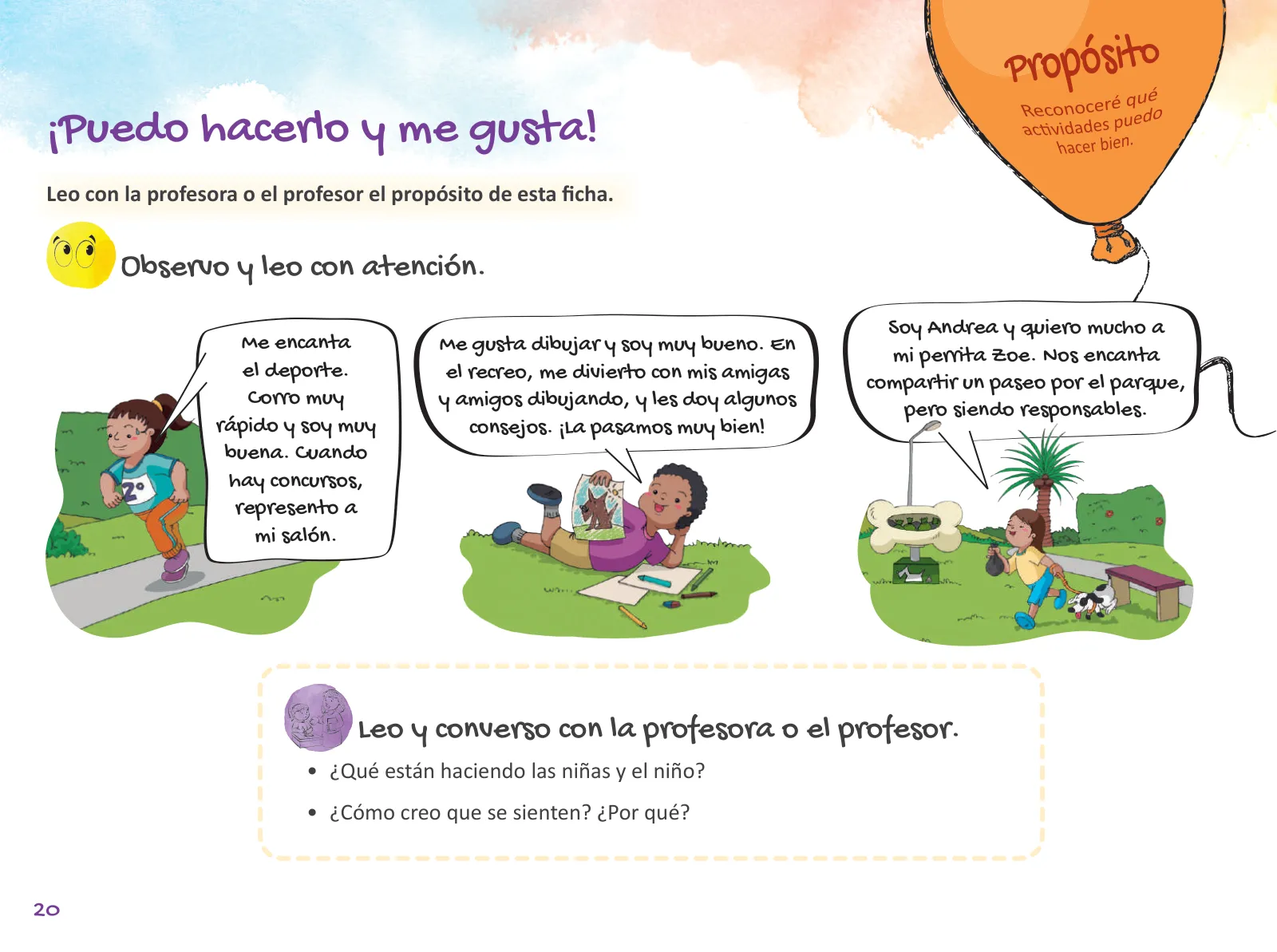 Miniatura página 22 de Cuadernillo de Tutoría Segundo Grado Educación Primaria 2019 · 2019