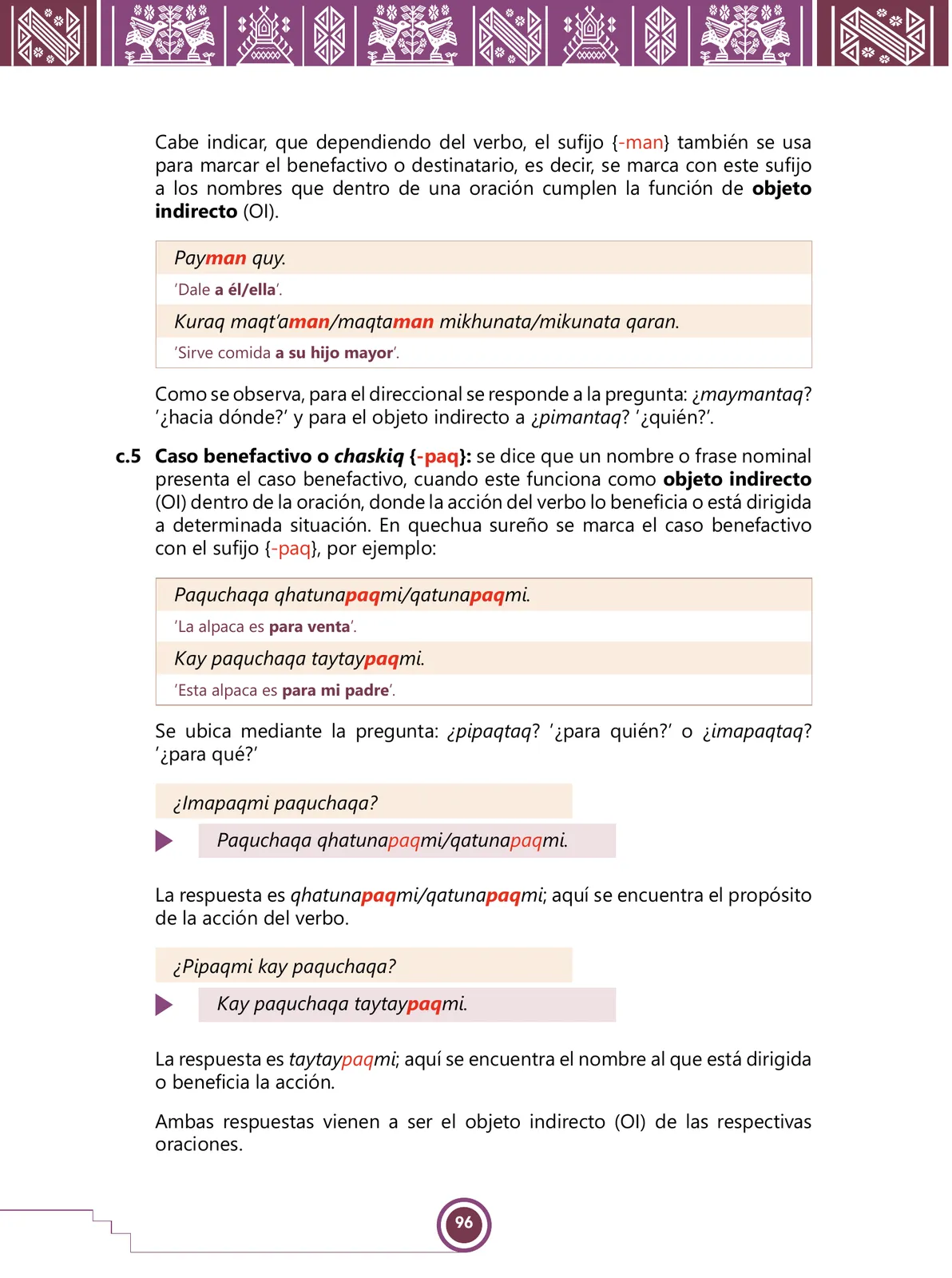 Página 98 de Urin Qichwa Qillqay Yachana Mayt'u = Manual de escritura quechua sureño · 2021