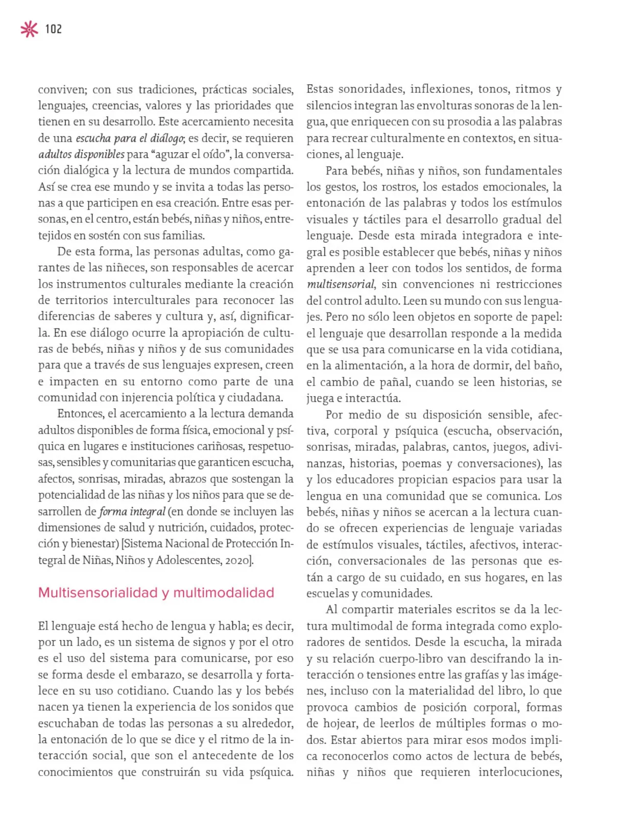 Página 103 de Un libro sin recetas para la maestra y el maestro. Fase 2 Libro de Educación Preescolar Grado 1°, 2°, 3° Ciclo Escolar 2025 - 2026