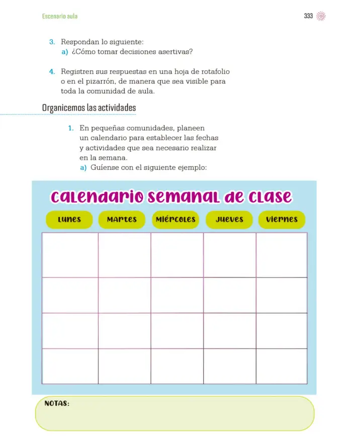 Página 336 de Proyectos de Aula. Libro de Educación Primaria Grado 4° Ciclo Escolar 2025 - 2026
