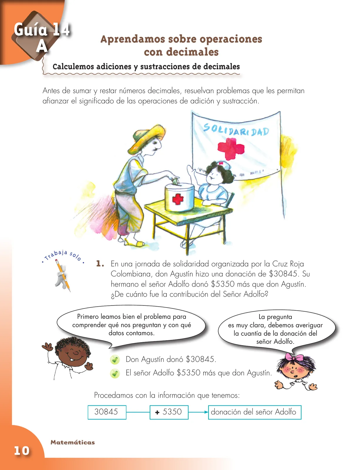 Miniatura página 10 de Matematica 5° · Cartilla 03