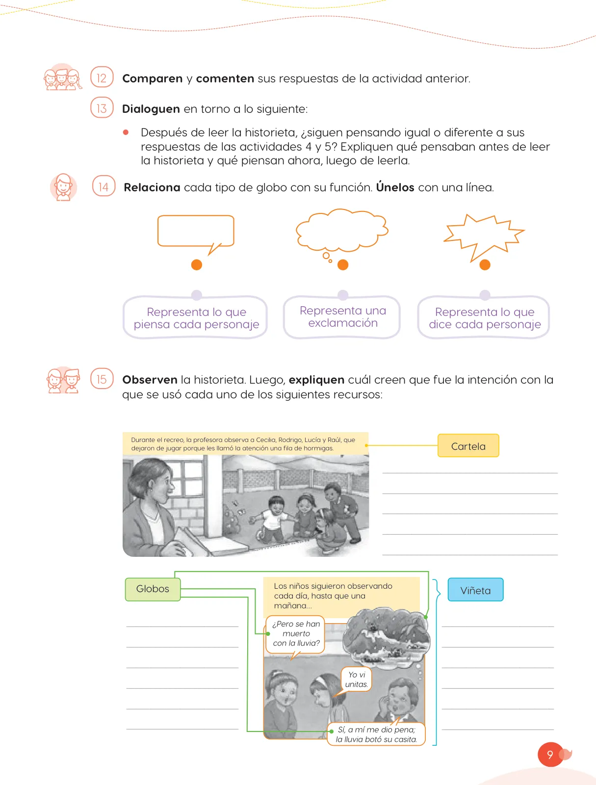Miniatura página 11 de Cuadernillo de Comunicación 5. Quinto grado de Primaria · 2024