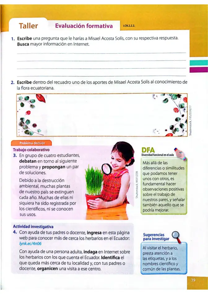 Página 36 de Ciencias Naturales 4° · Egb 4 Ciencias Naturales 2025 · 2025