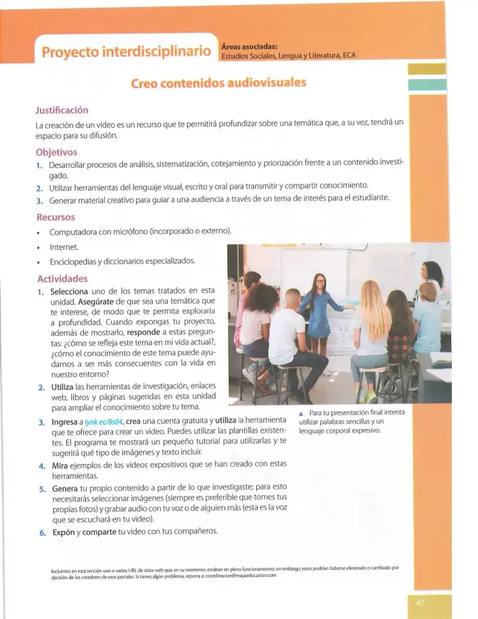 Página 46 de Estudios Sociales 8° · 2025