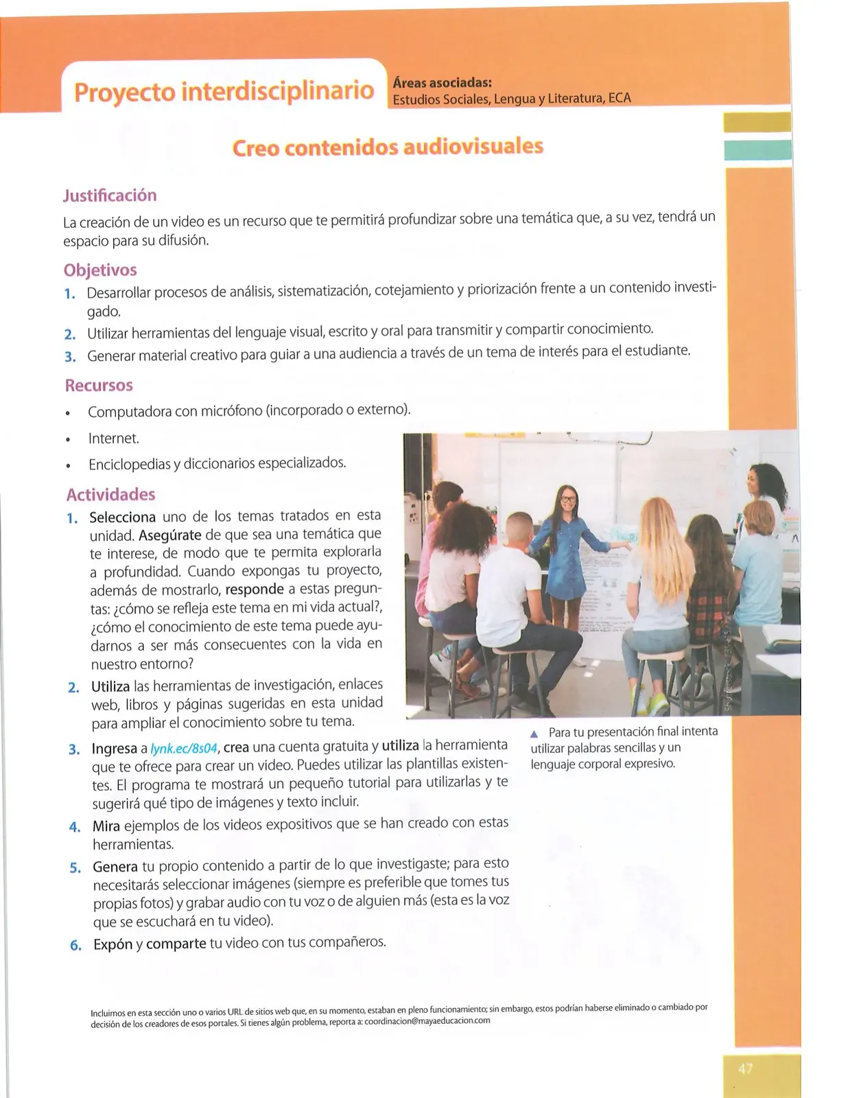 Miniatura página 46 de Estudios Sociales · 8 EGB · 2024