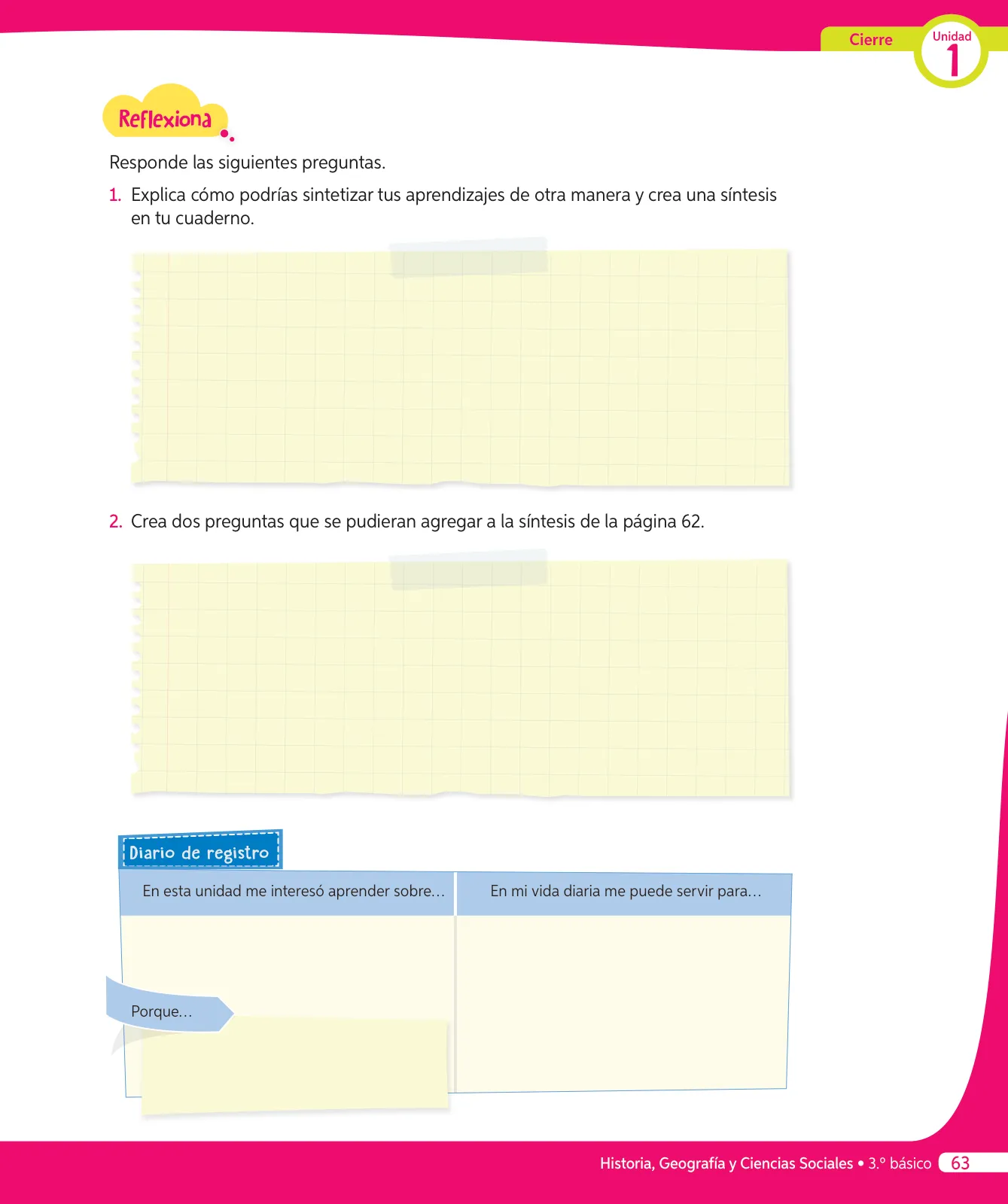 Página 124 de Historia, Geografía y Ciencias Sociales – Tercero Básico | Texto del Estudiante MINEDUC – Descargar PDF · 2024