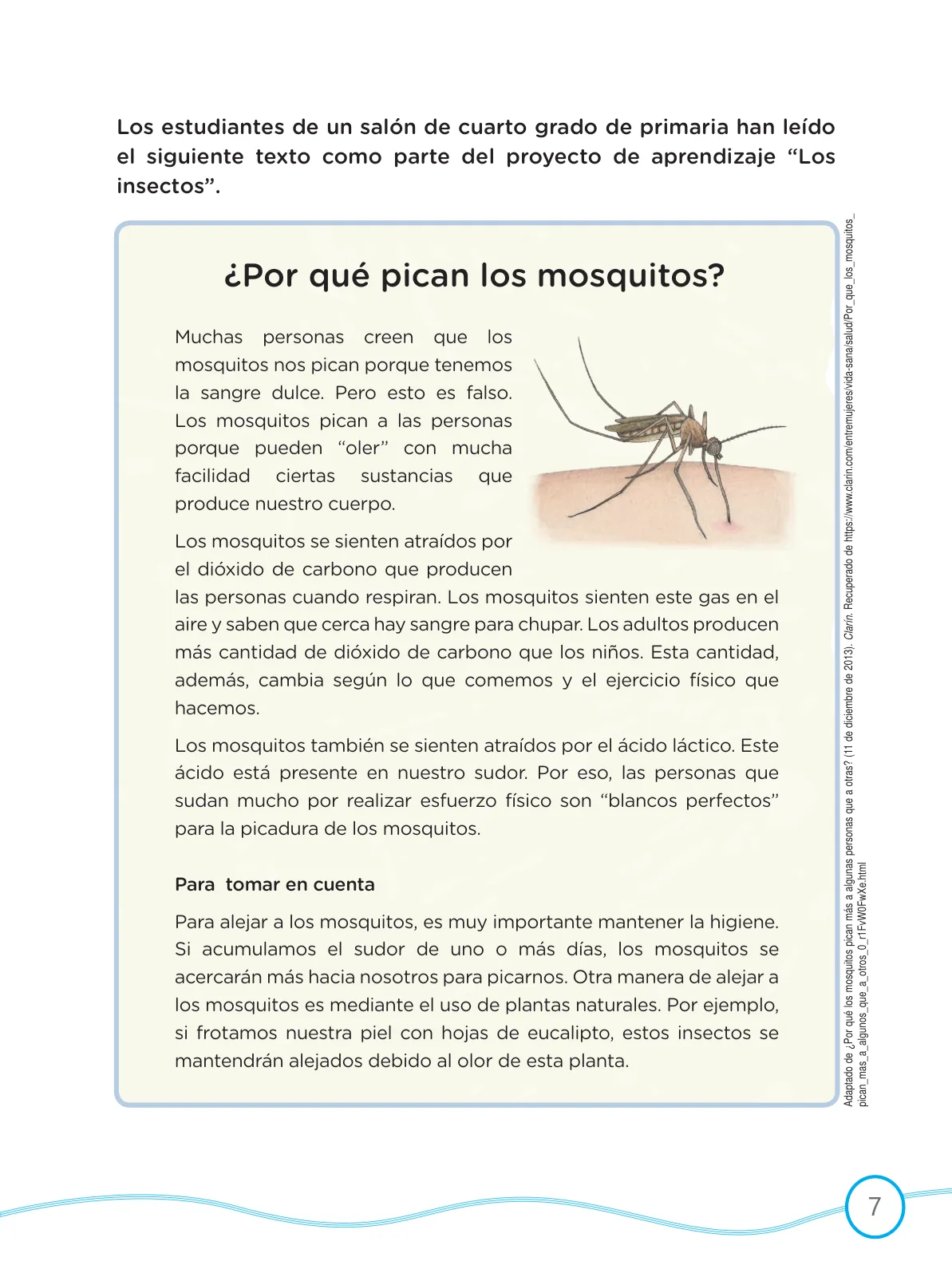 Página 7 de Kit de evaluación Salida Demostrando lo que aprendimos : Comunicación, tercer trimestre, Cuarto grado - Primaria · 2019