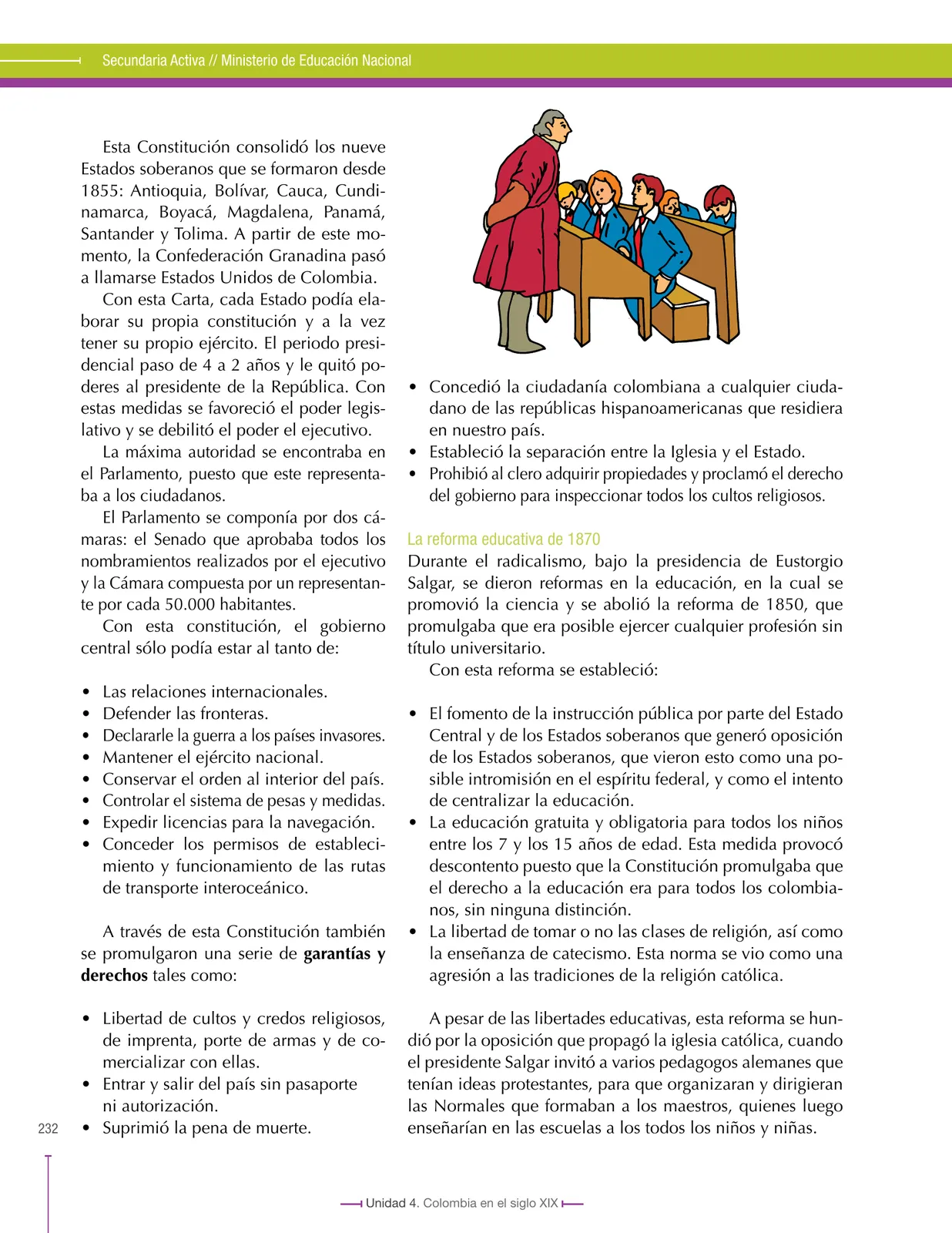 Miniatura página 232 de Ciencias Sociales 8° · Secundaria Activa