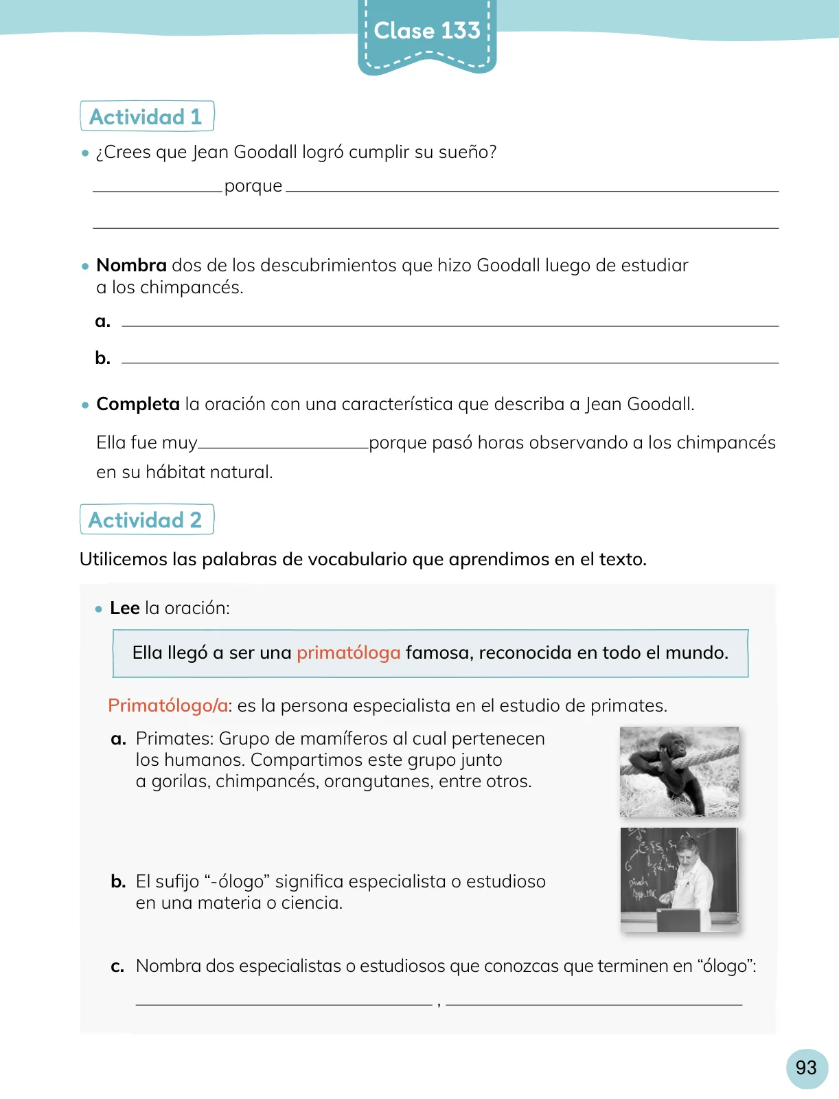 Página 94 de Lenguaje y Comunicación – Cuarto Básico | Texto del Estudiante MINEDUC – Descargar PDF · 2024