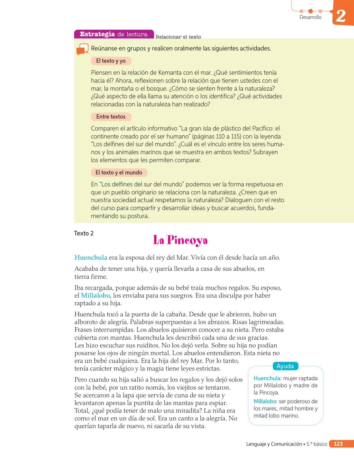 Página 224 de Lenguaje y Comunicación – Quinto Básico | Texto del Estudiante MINEDUC – Descargar PDF · 2024