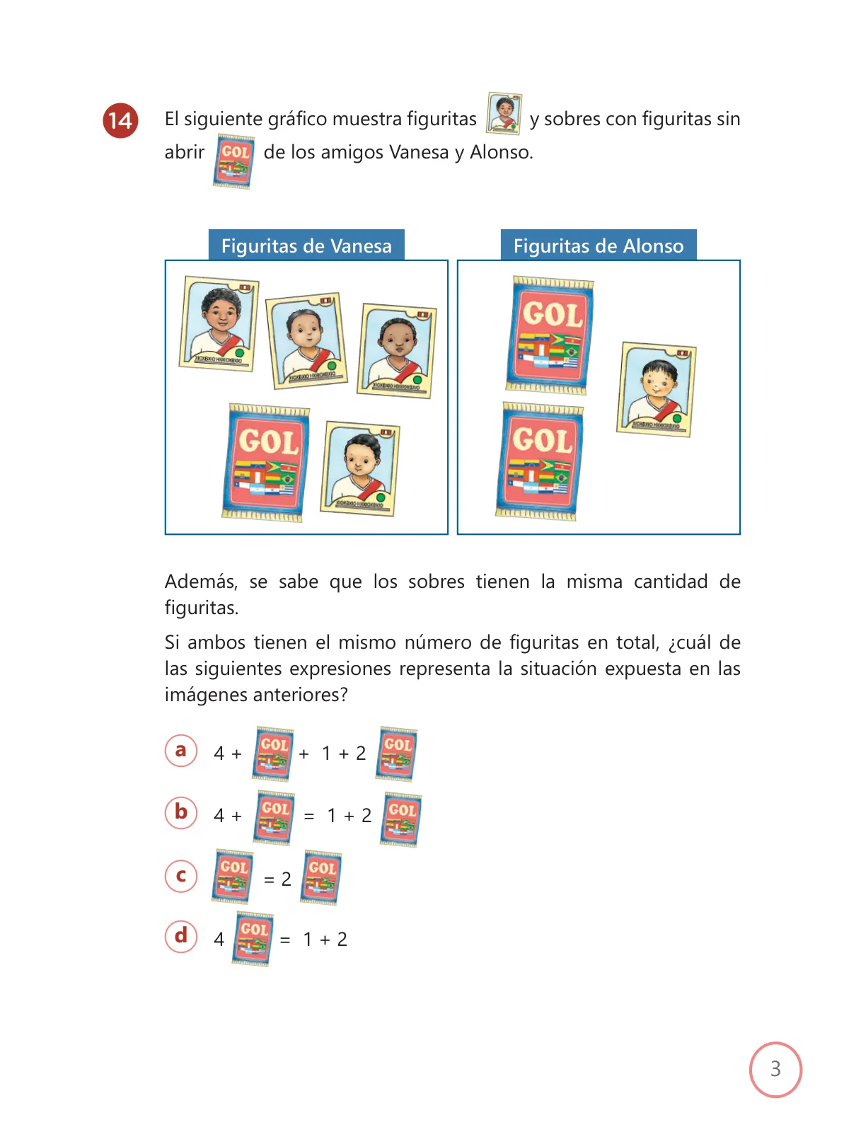 Miniatura página 3 de Kit de evaluación Proceso 2 Demostrando lo que aprendimos : Matemática, segundo trimestre, ﻿Cuarto grado - Primaria · 2019