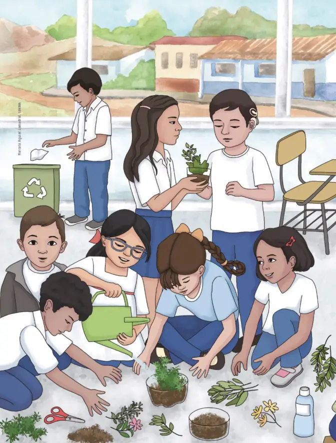 Página 129 de Proyectos de Aula. Libro de Educación Primaria Grado 1° Ciclo Escolar 2025 - 2026