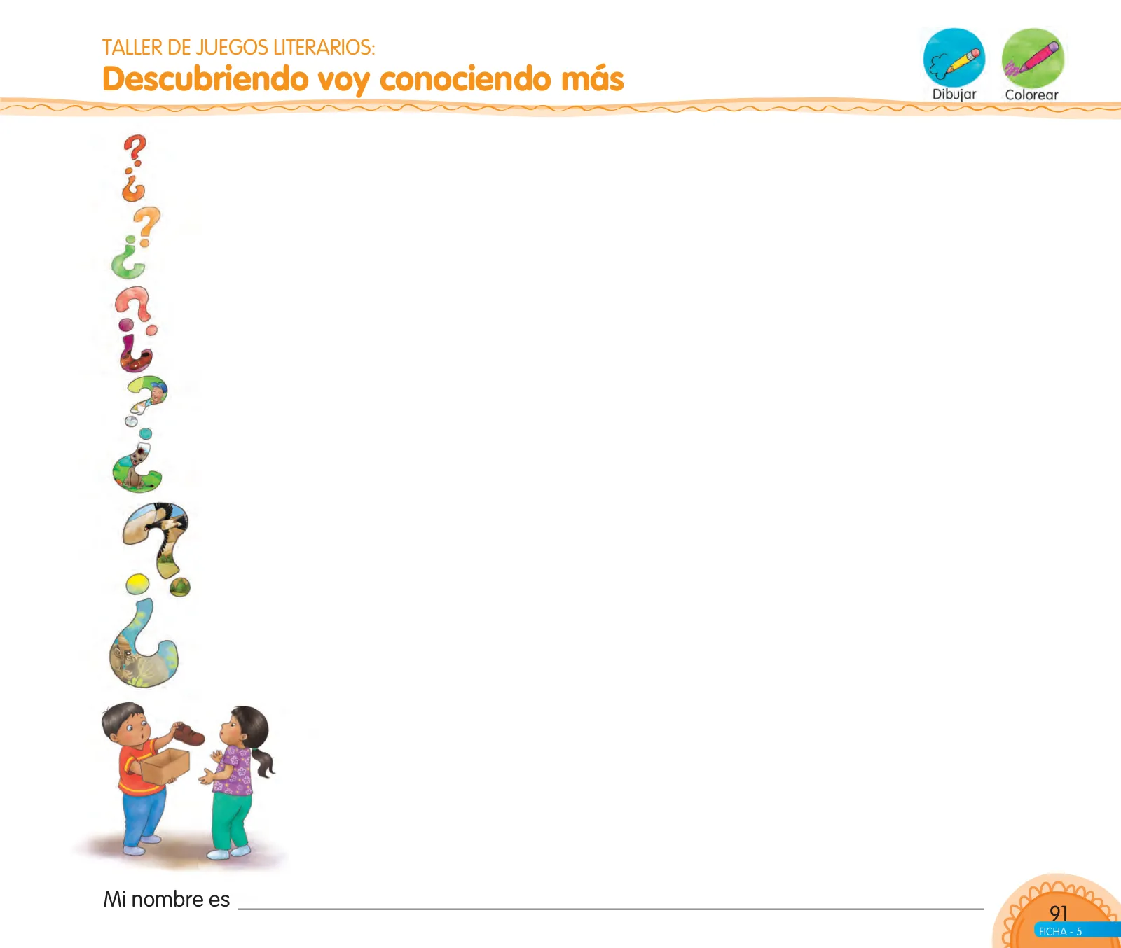 Miniatura página 93 de Aprendemos jugando : cuaderno de trabajo, 5 años · 2016