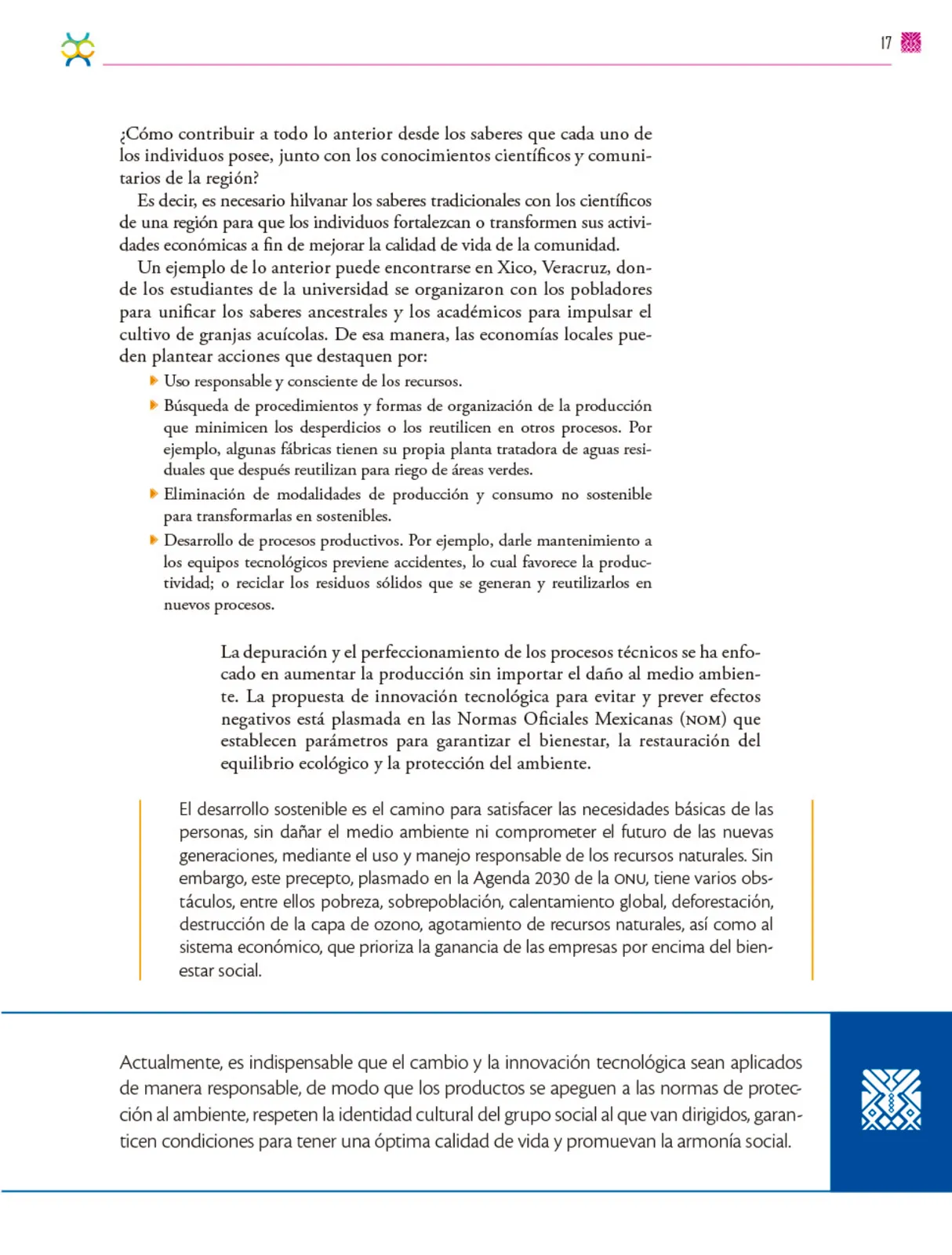 Página 18 de Colección Nanahuatzin. De lo humano y lo comunitario. Libro de Educación Secundaria Grado 3° Ciclo Escolar 2025 - 2026
