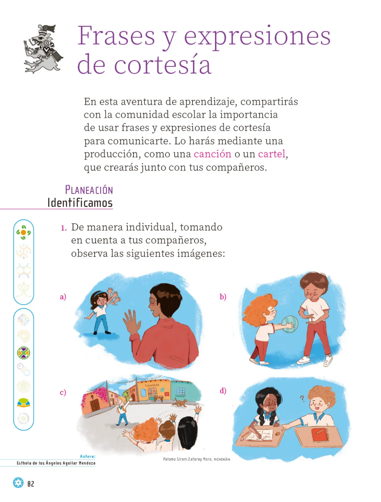 Página 83 de Proyectos Escolares. Libro de Educación Primaria Grado 1° Ciclo Escolar 2025 - 2026