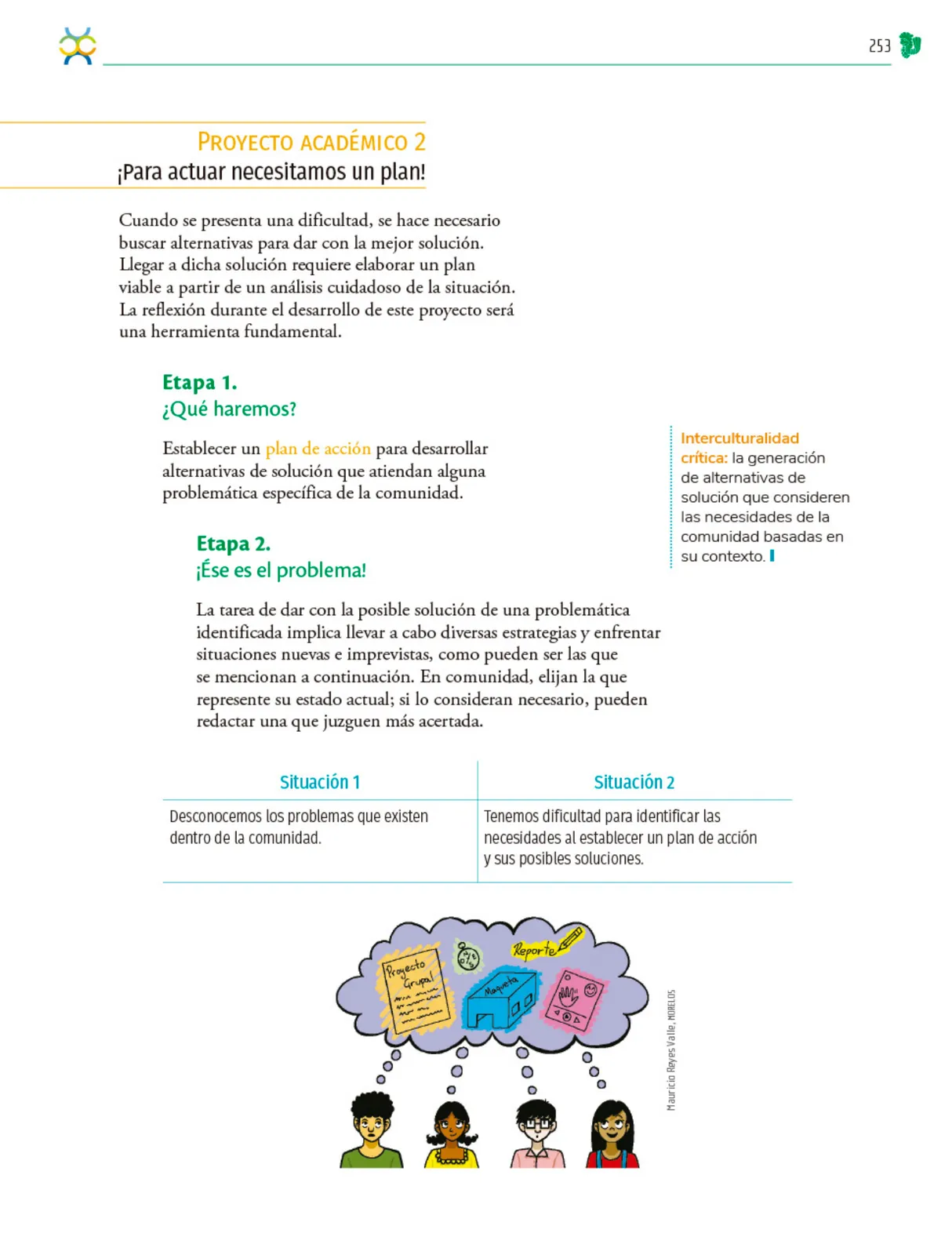 Miniatura página 254 de Colección Sk´asolil. Nuestro libro de Proyectos. Tomo I.    Libro de Educación Telesecundaria Grado 2°  Ciclo Escolar 2025 - 2026